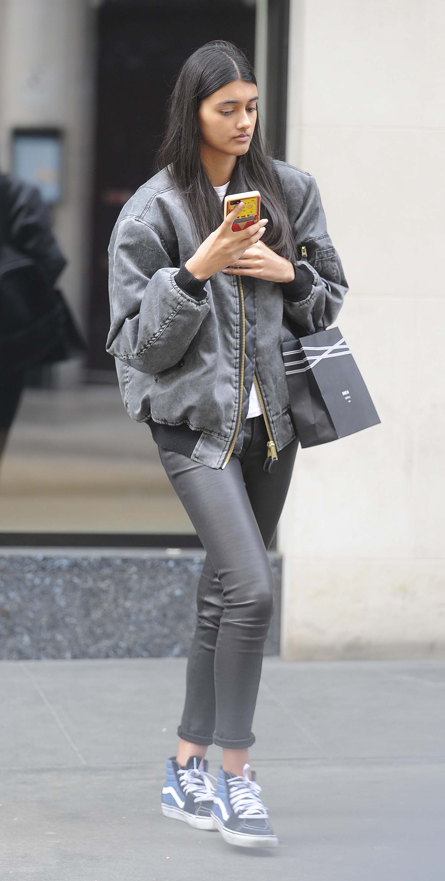 Neelam Gill out and about in London