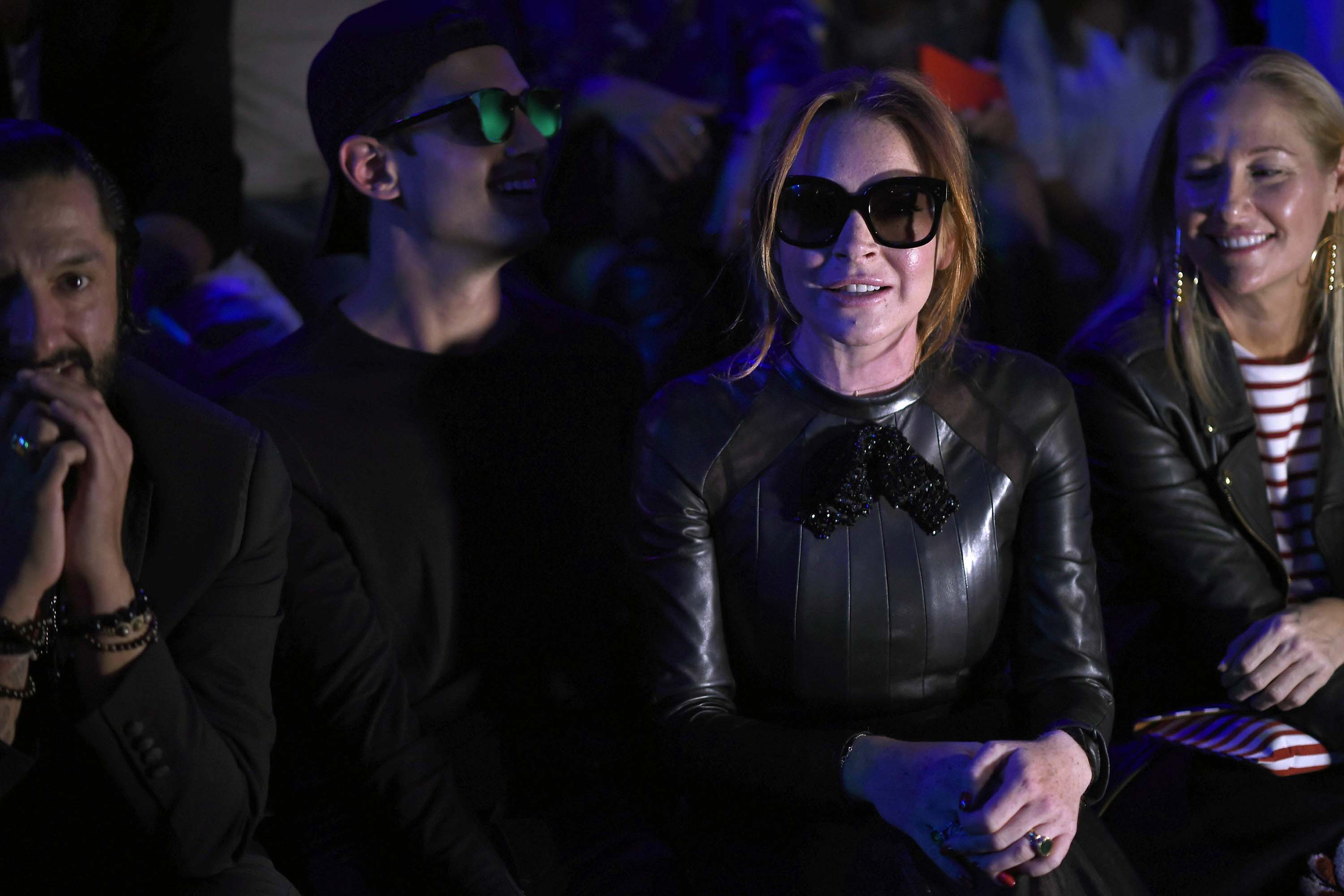 Lindsay Lohan attends Custo Barcelona collection