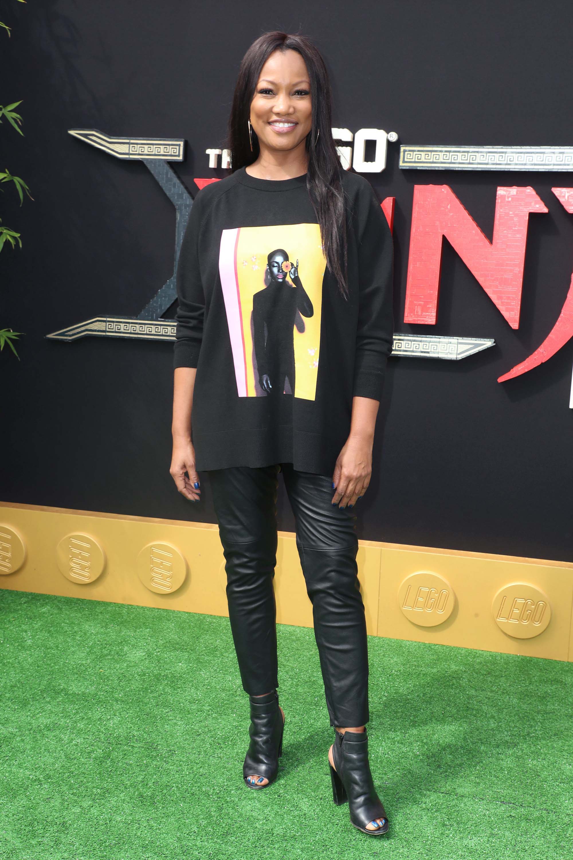 Garcelle Beauvais-Nilon attends The Lego Ninjago Movie premiere