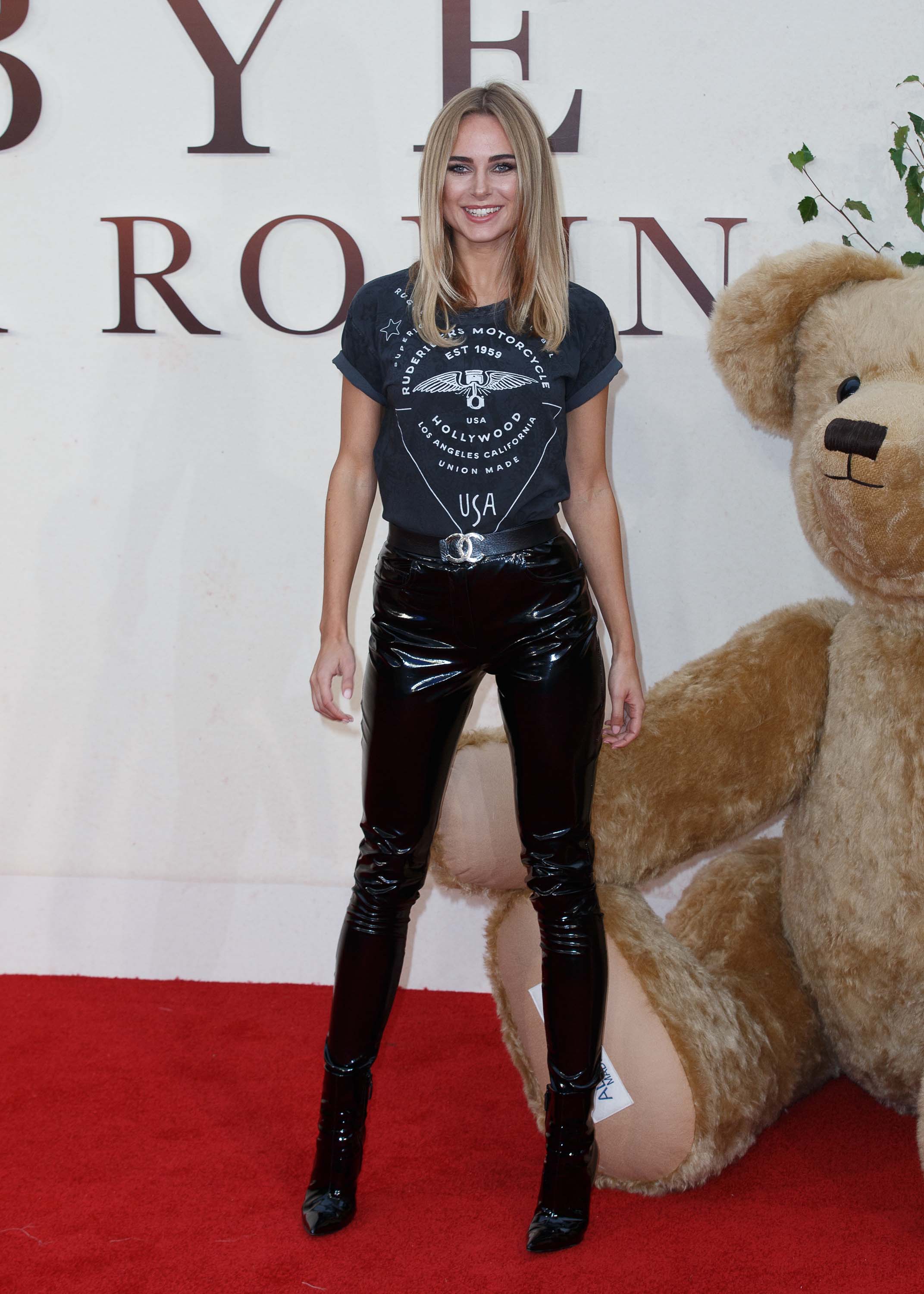 Kimberley Garner at the Goodbye Christopher Robin Premiere