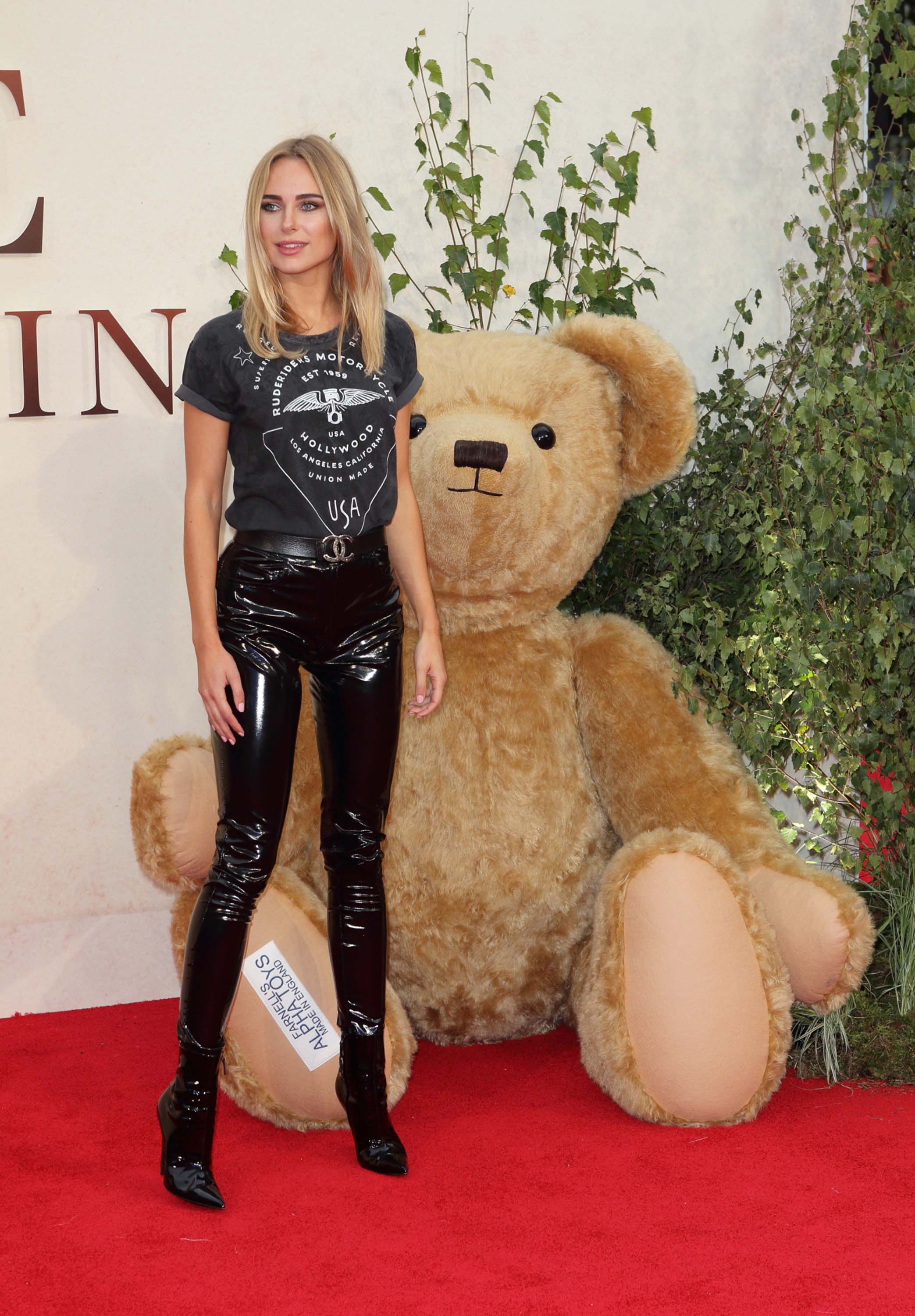 Kimberley Garner at the Goodbye Christopher Robin Premiere