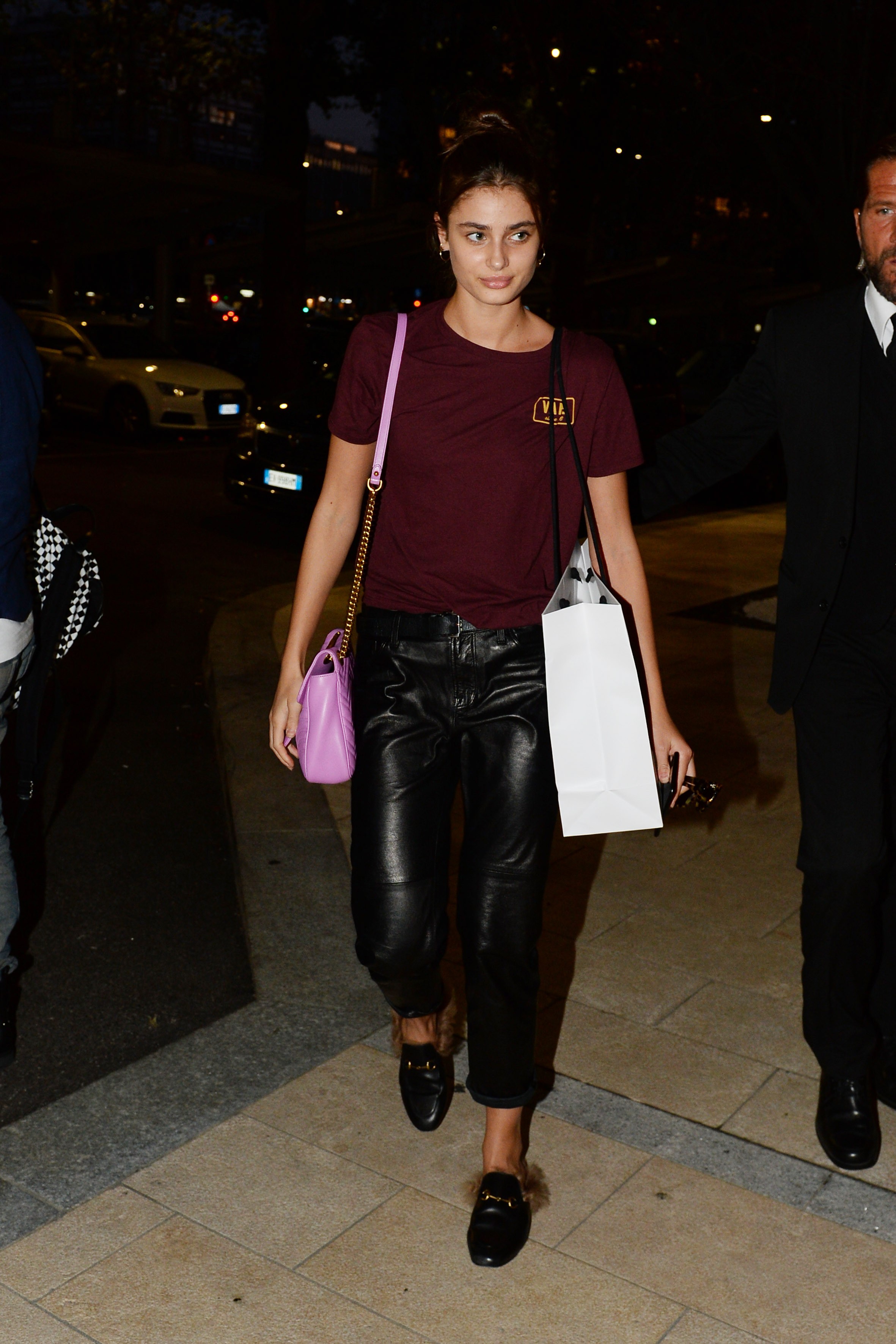 Taylor Hill seen in Milan