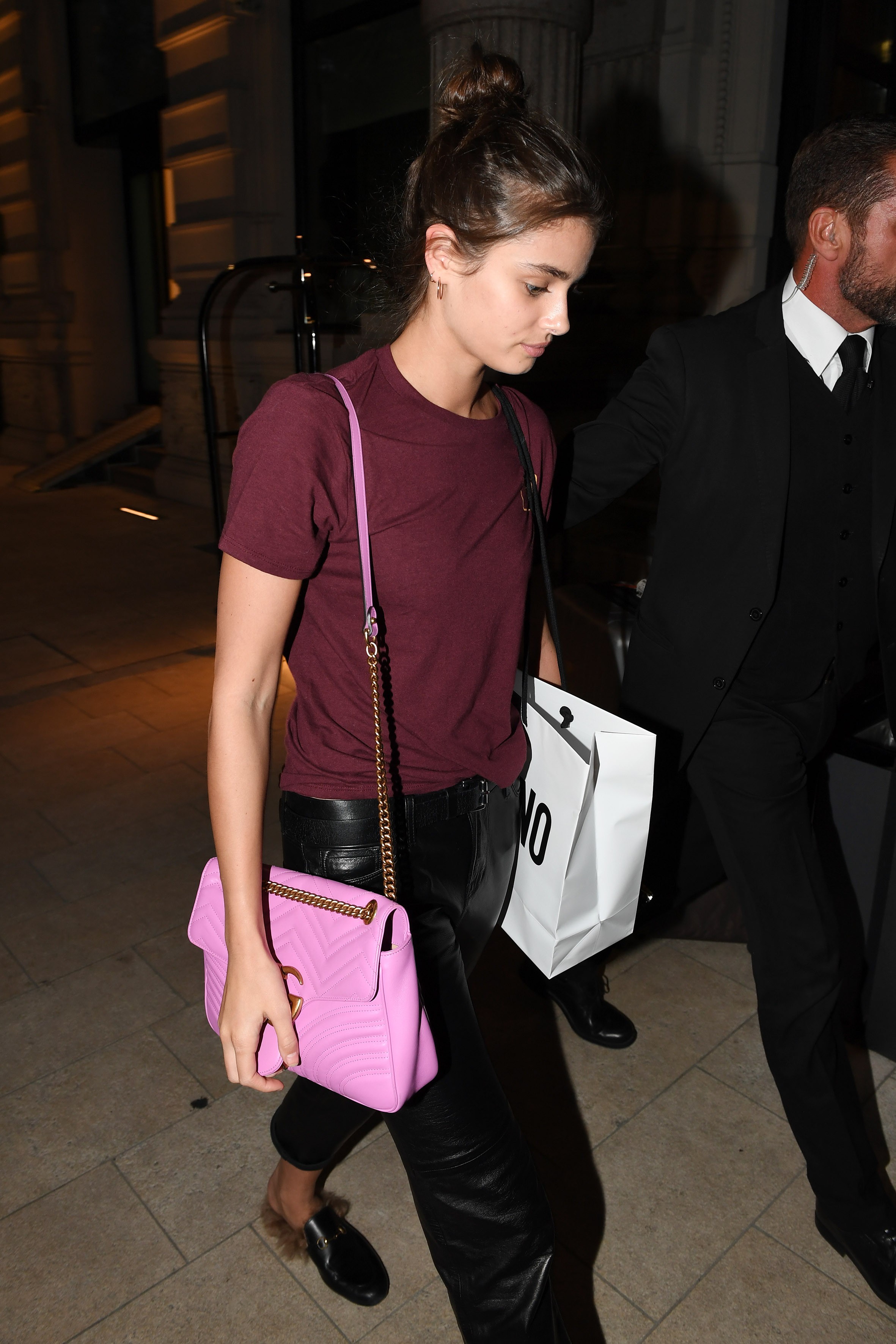 Taylor Hill seen in Milan