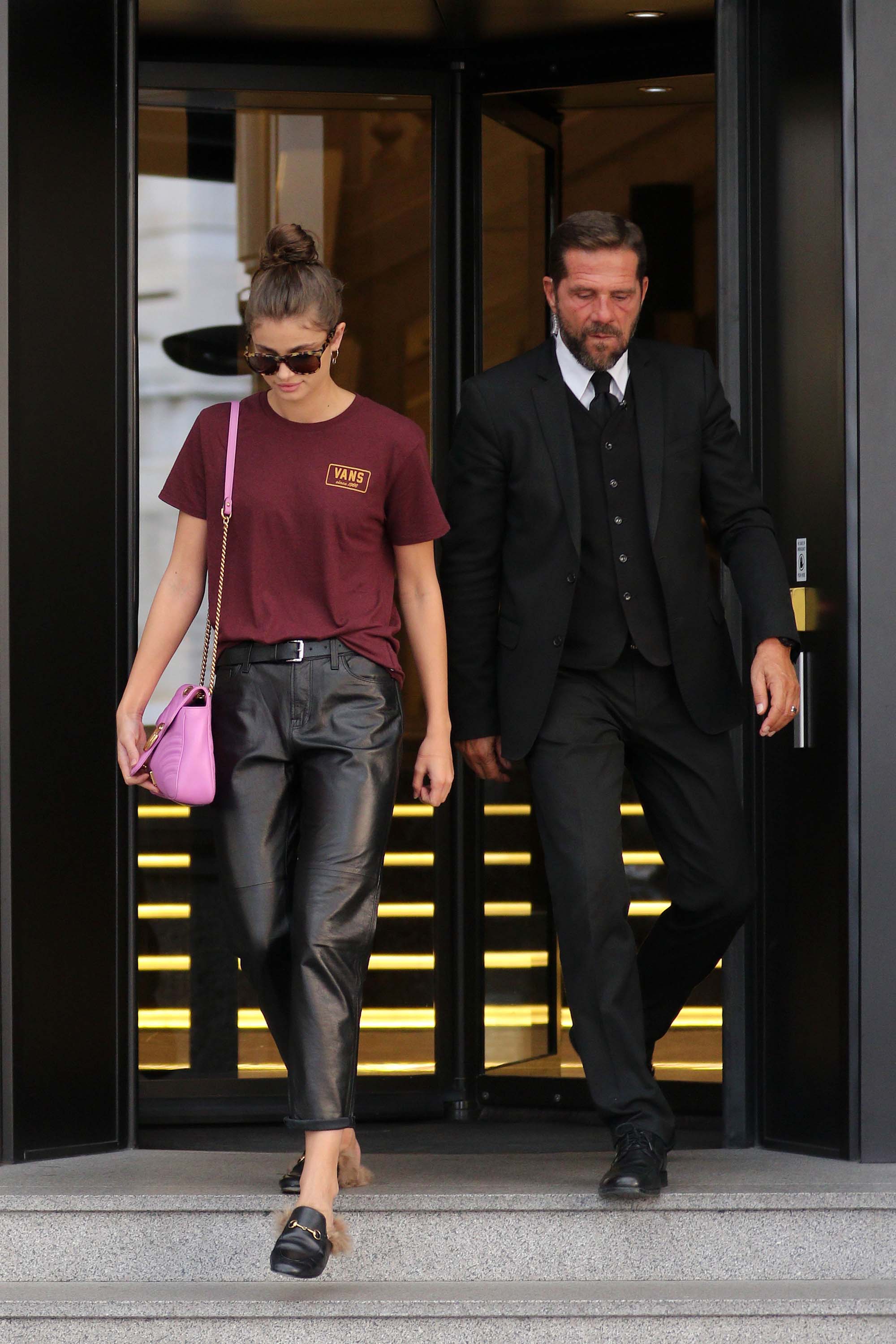 Taylor Hill seen in Milan