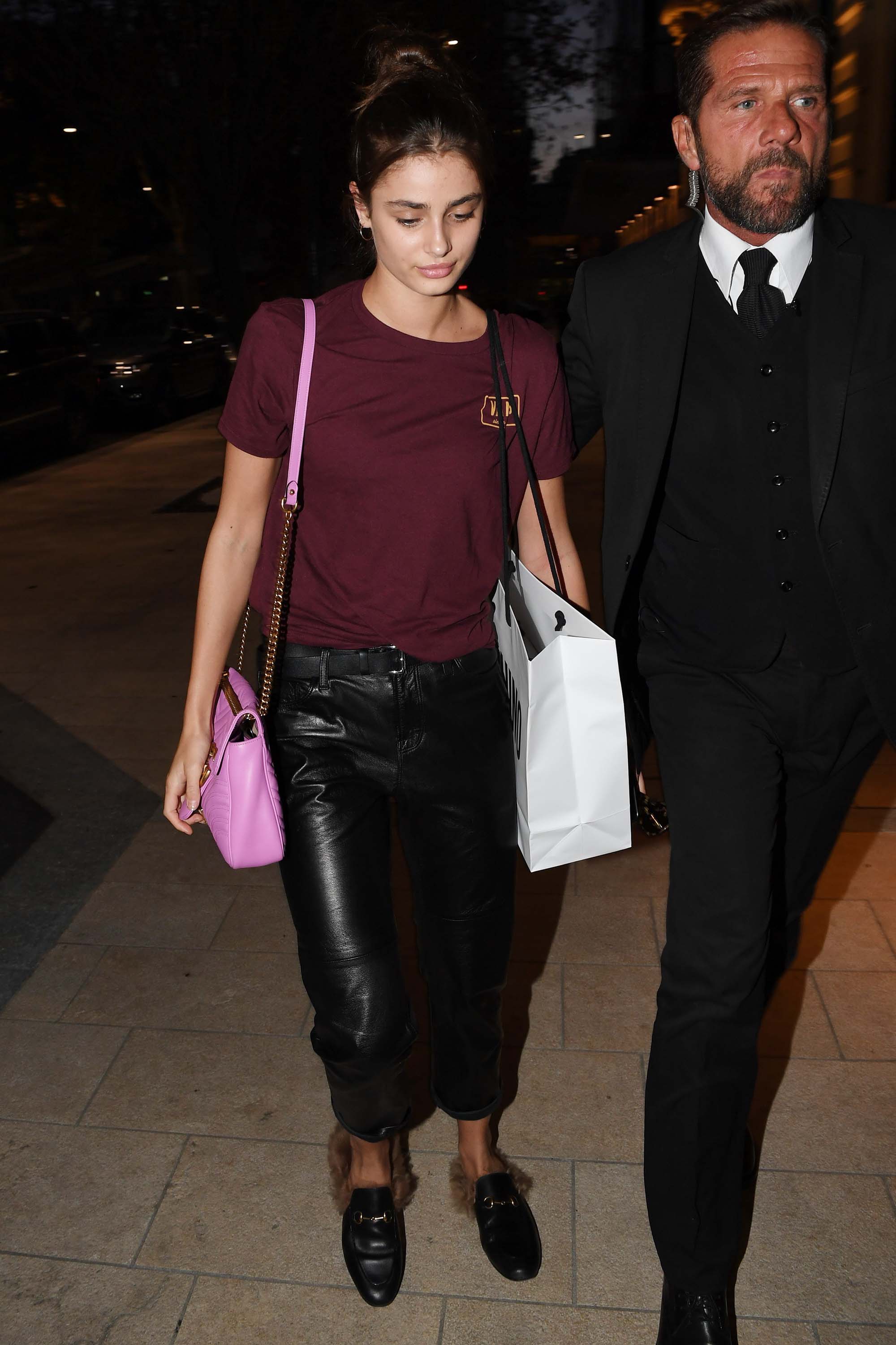 Taylor Hill seen in Milan