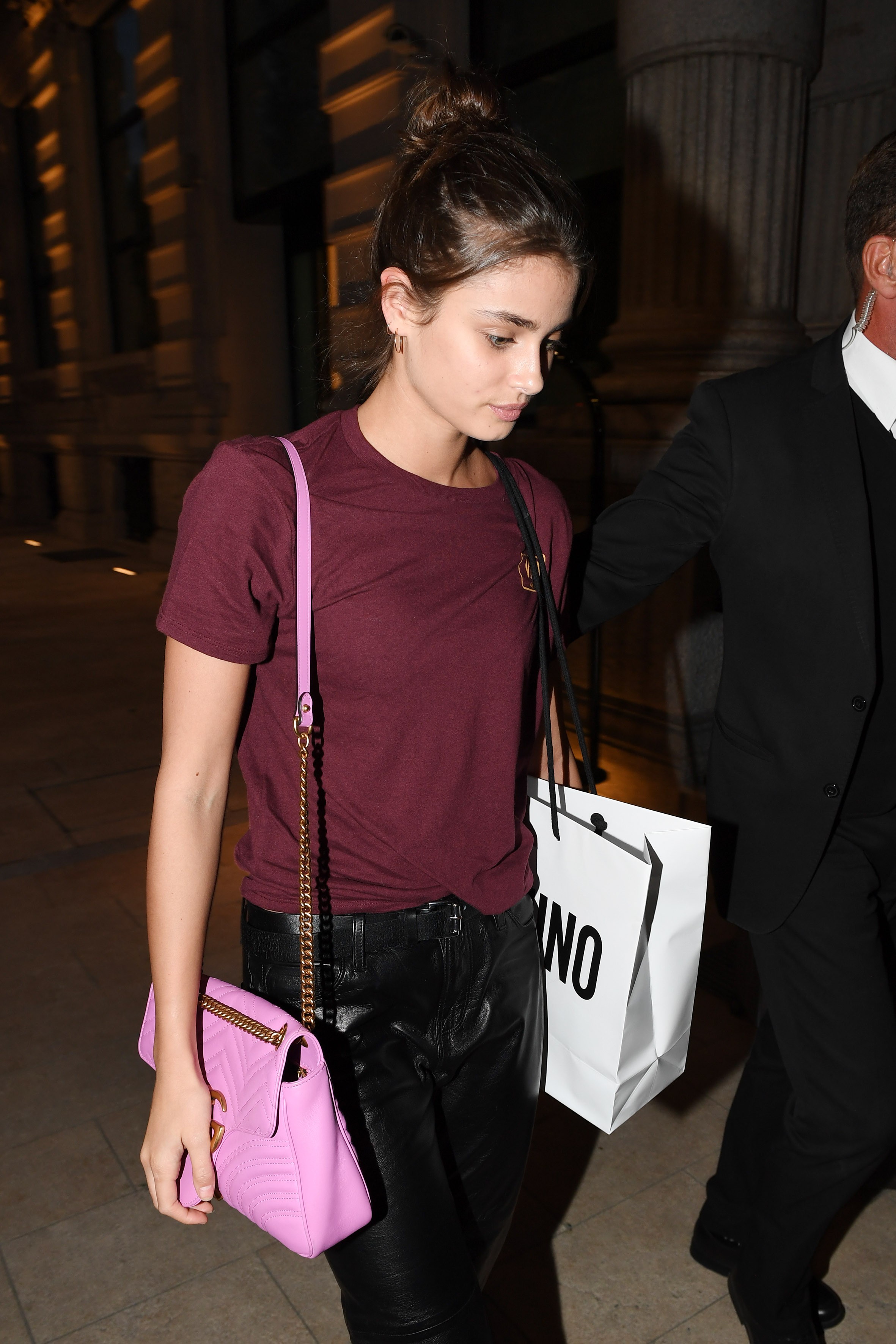 Taylor Hill seen in Milan