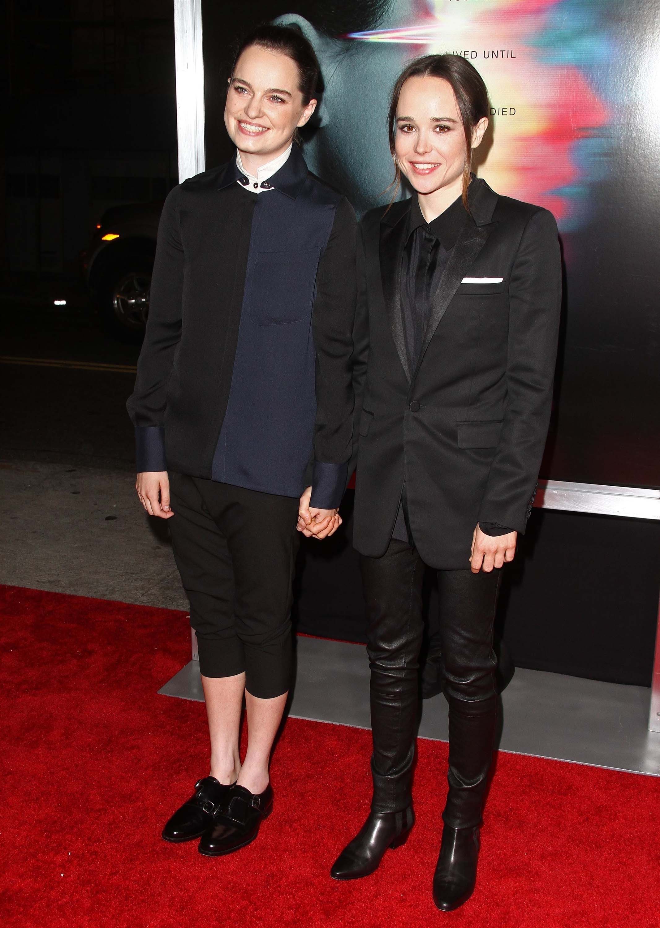 Ellen Page attends Flatliners Premiere