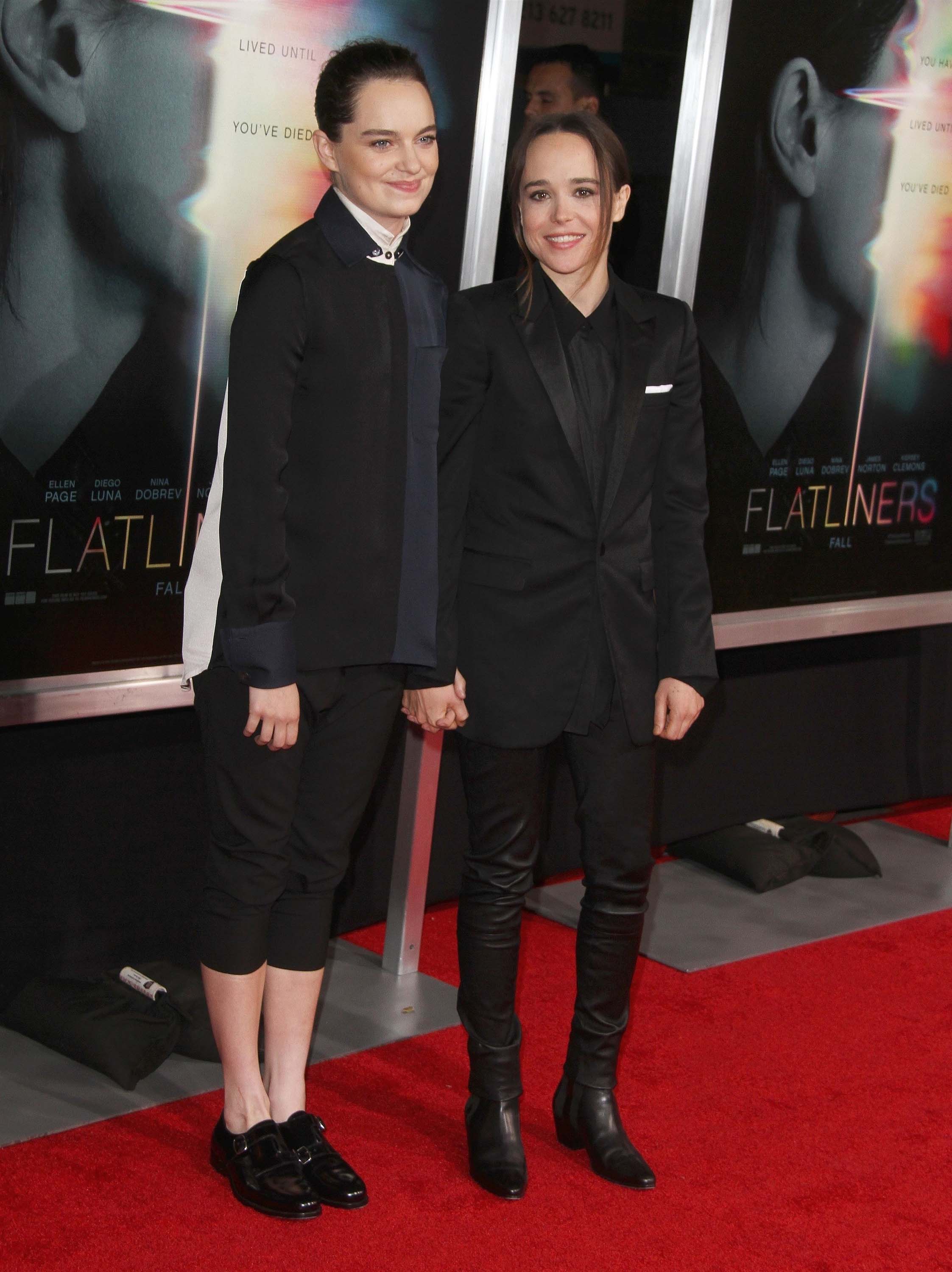 Ellen Page attends Flatliners Premiere