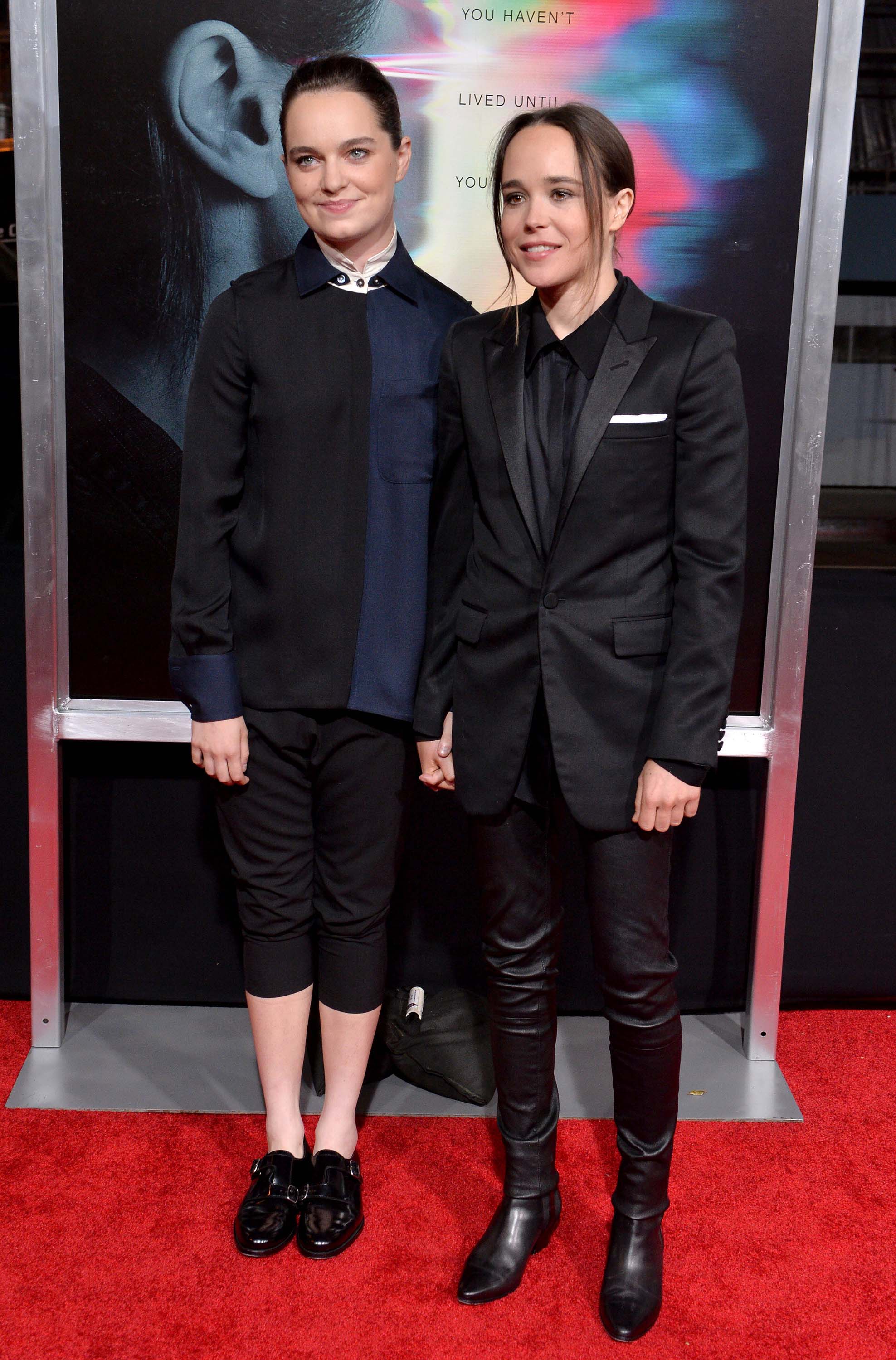 Ellen Page attends Flatliners Premiere
