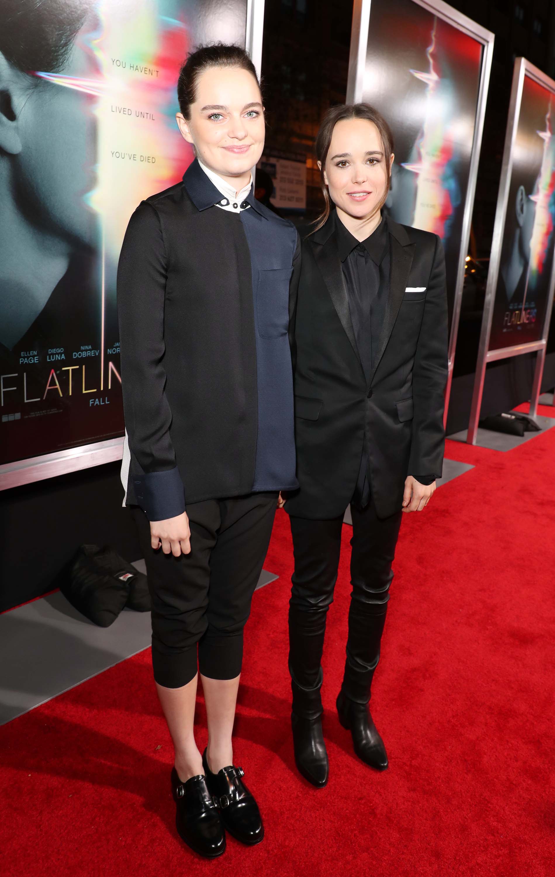 Ellen Page attends Flatliners Premiere