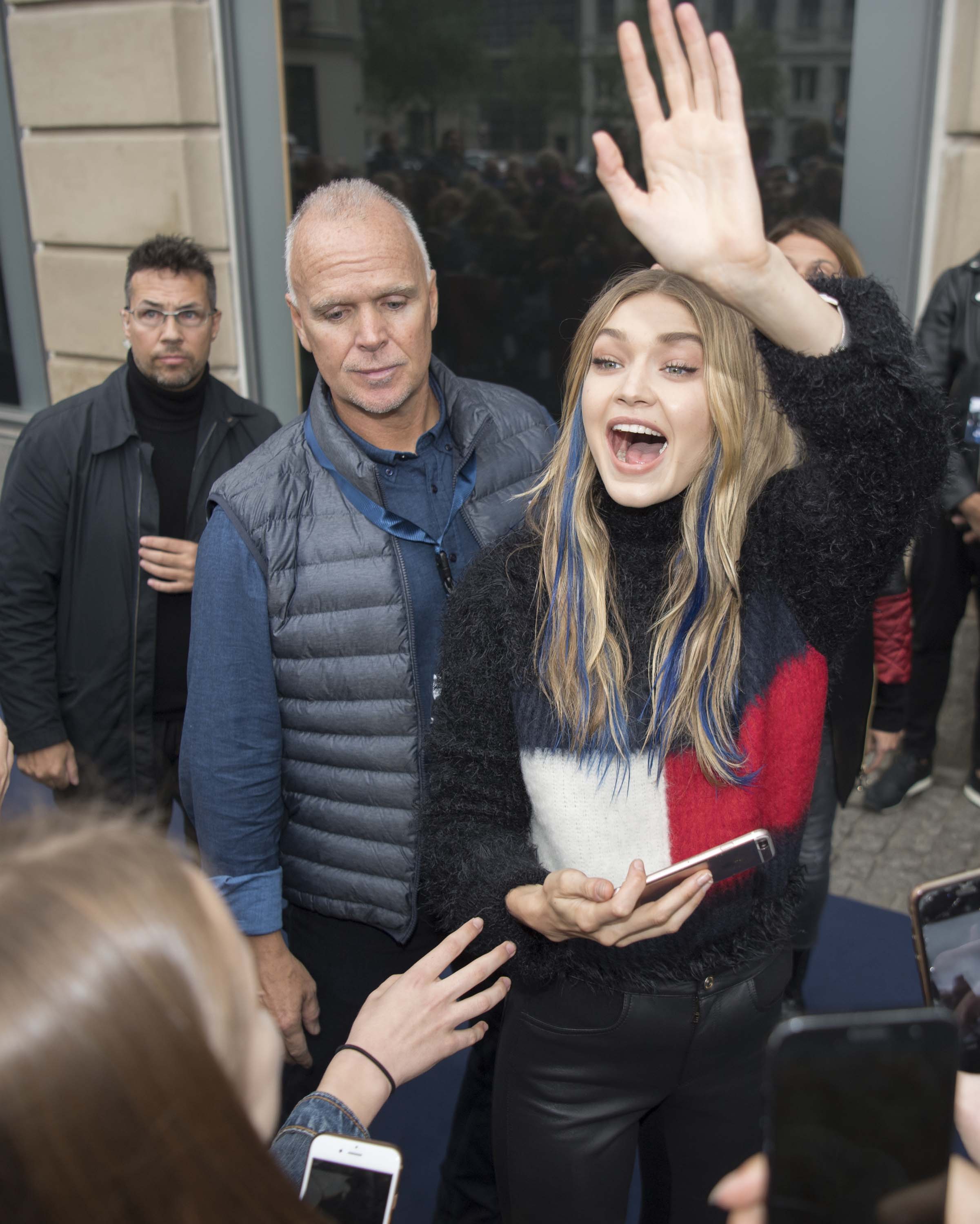 Gigi Hadid attends Tommy x Gigi Collection Meet & Greet