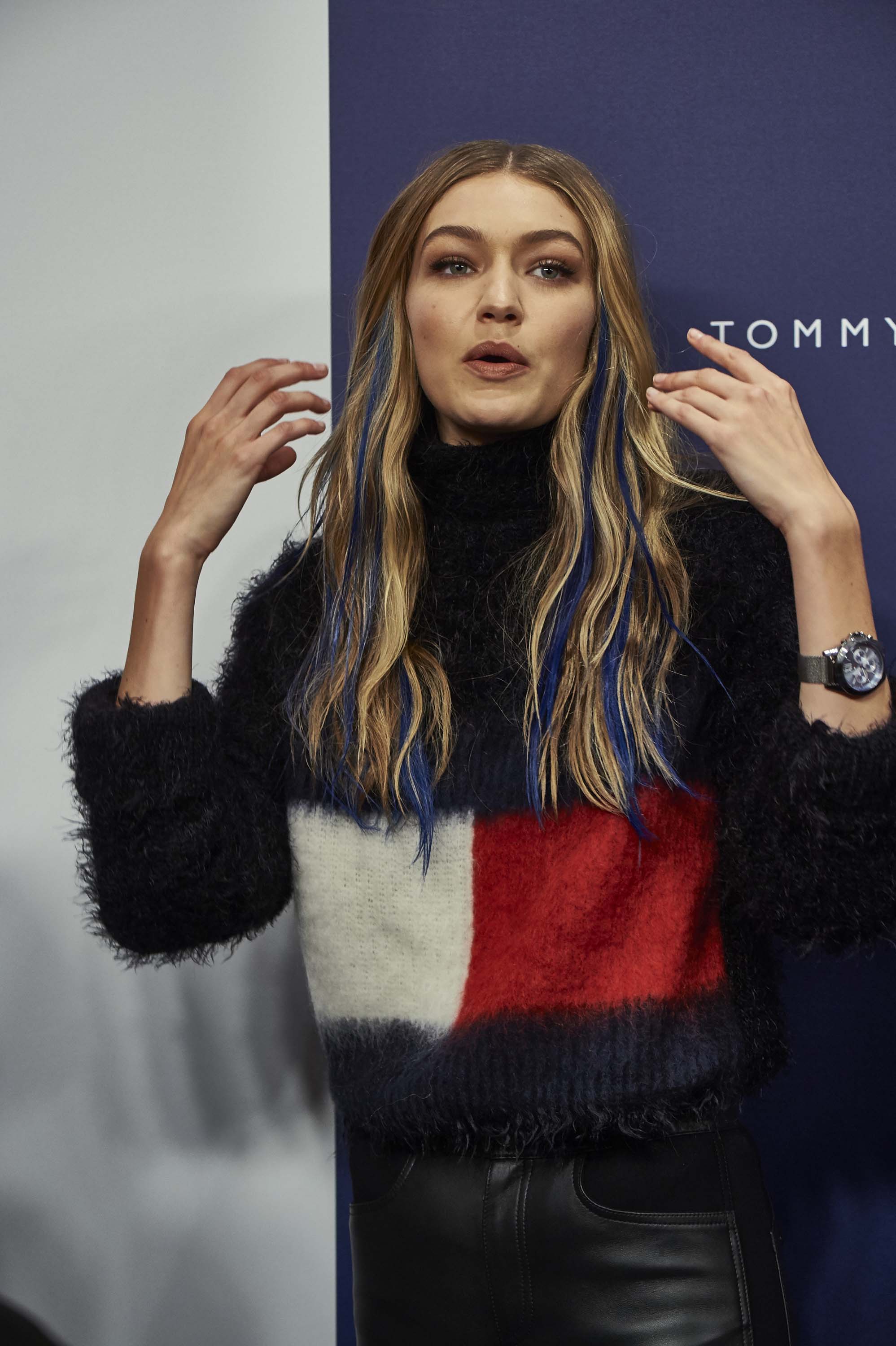 Gigi Hadid attends Tommy x Gigi Collection Meet & Greet