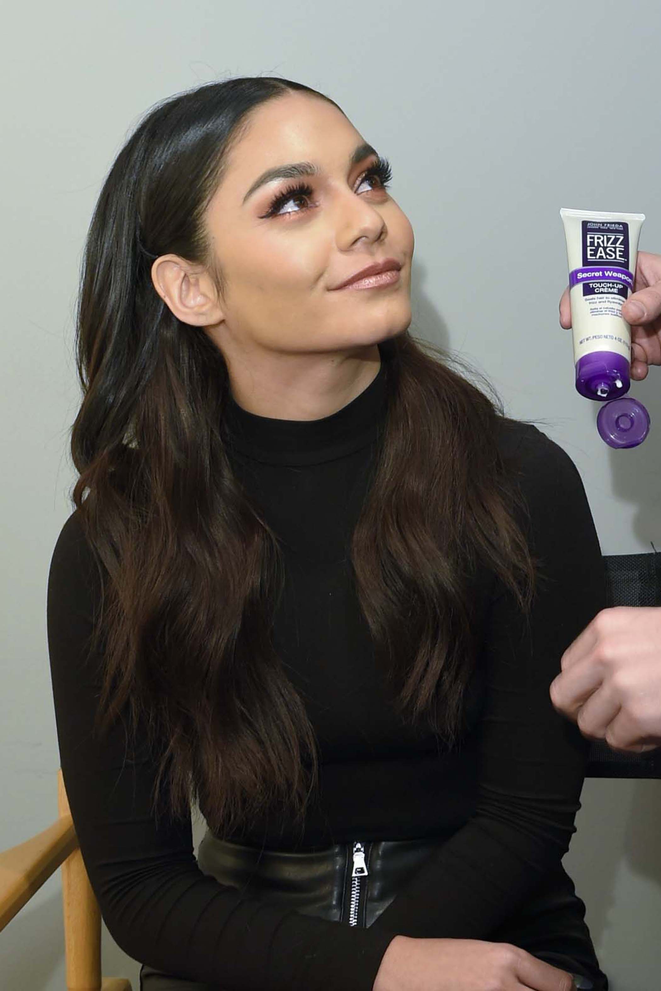 Vanessa Anne Hudgens backstage at SYTYCD