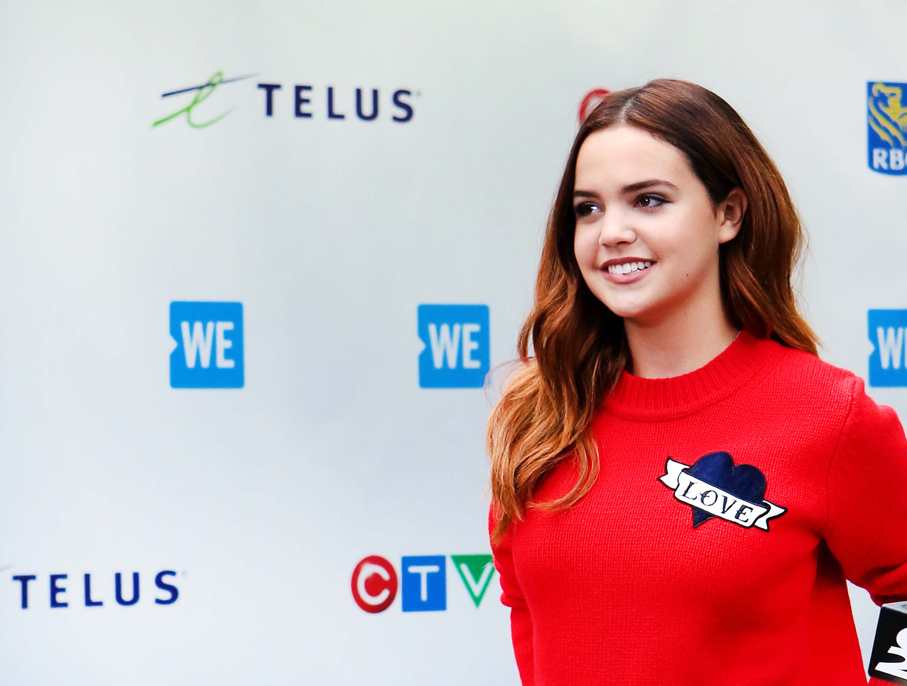 Bailee Madison arrives for WE Day Charity Event