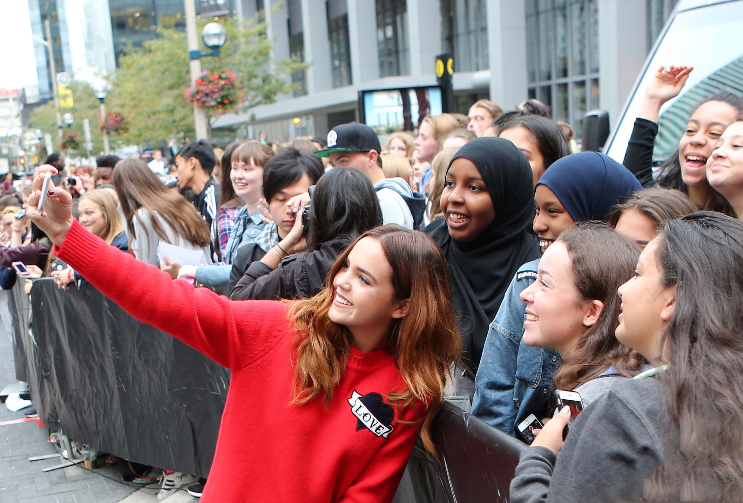 Bailee Madison arrives for WE Day Charity Event