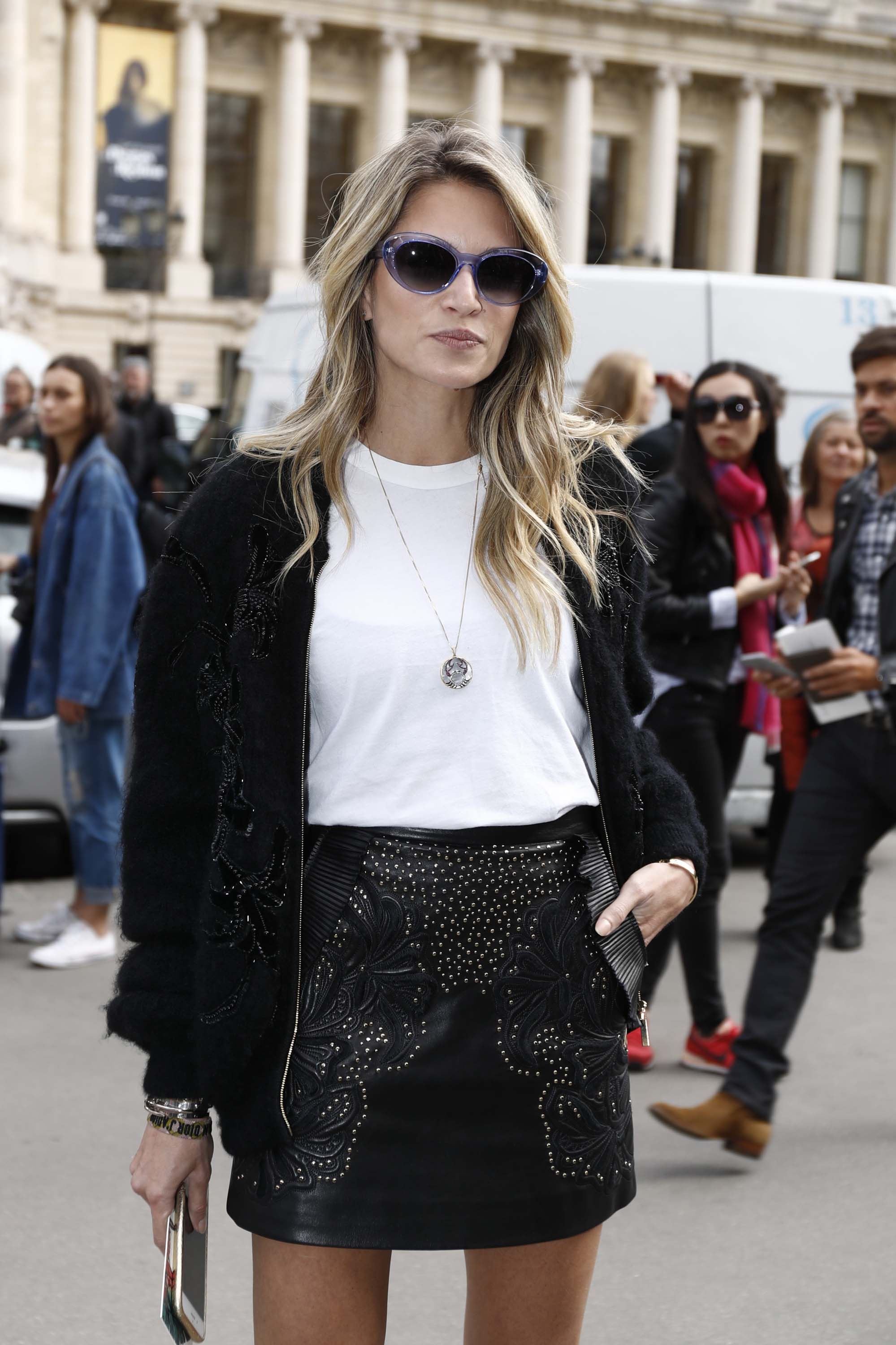 Helena Bordon attends Elie Saab show, Spring Summer 2018