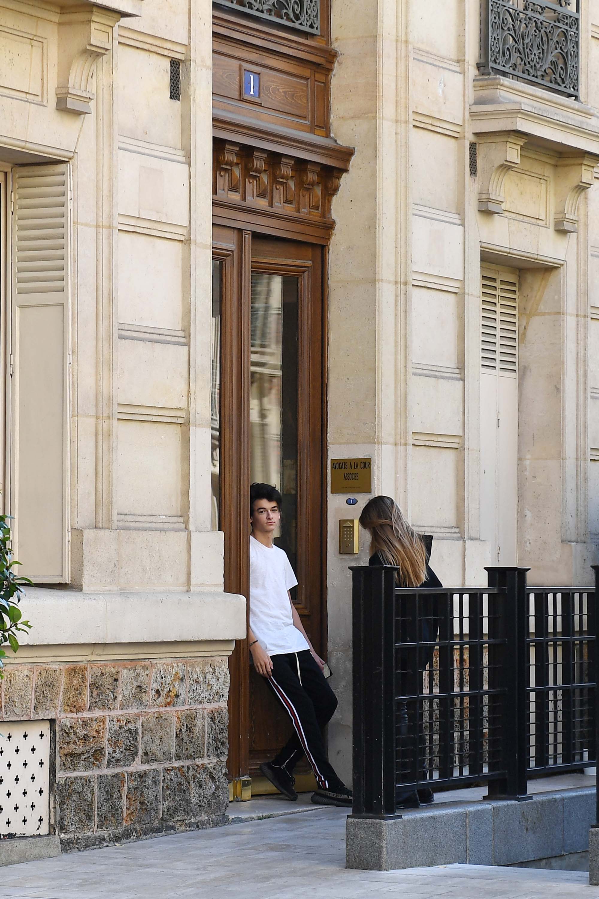 Thylane Blondeau out in Paris