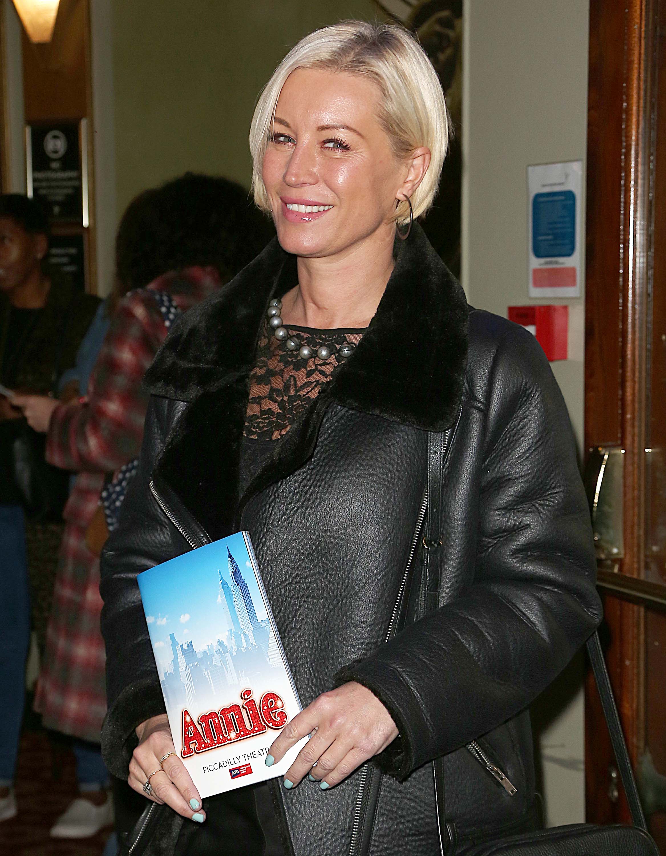 Denise Van Outen at Annie Press Night