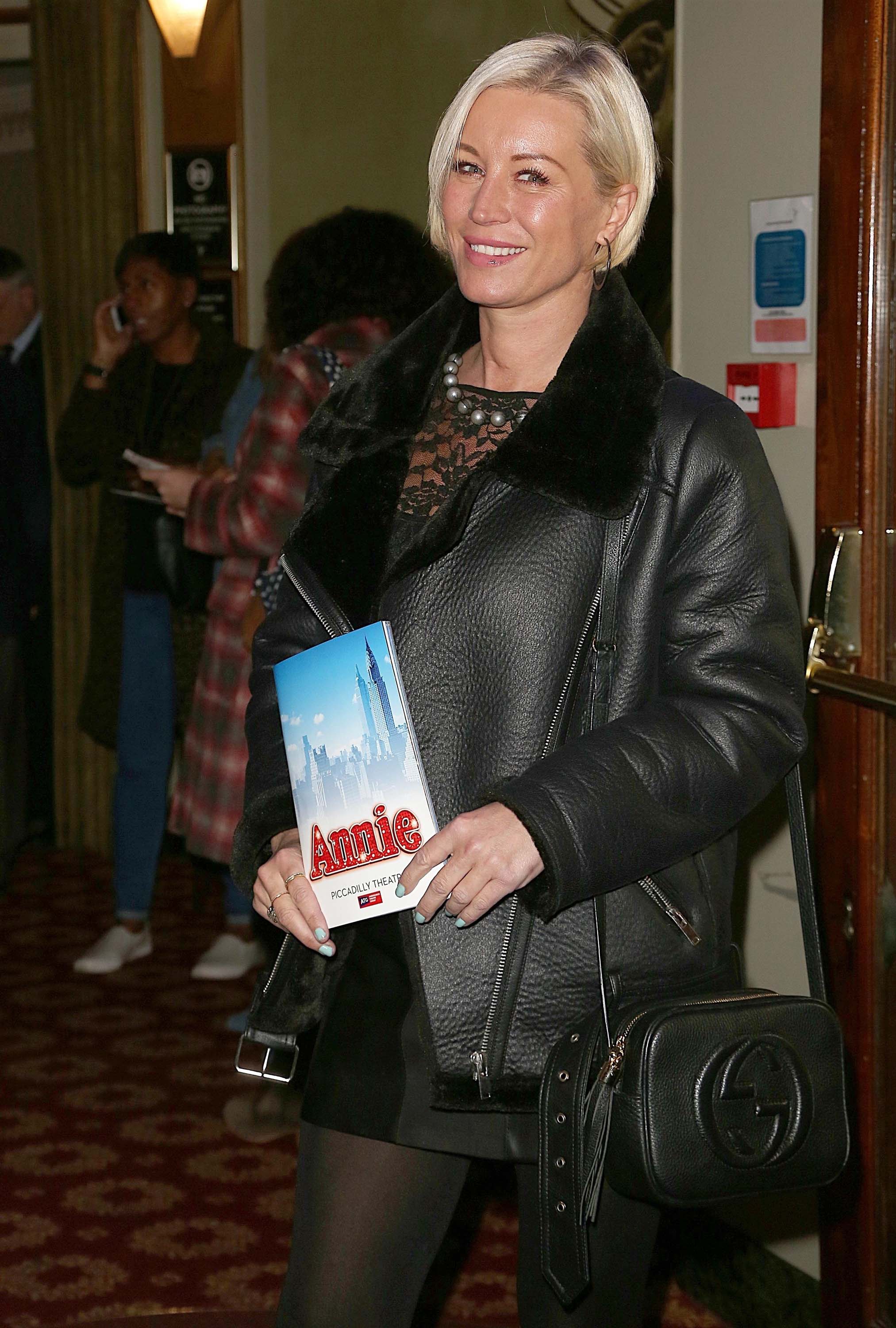 Denise Van Outen at Annie Press Night