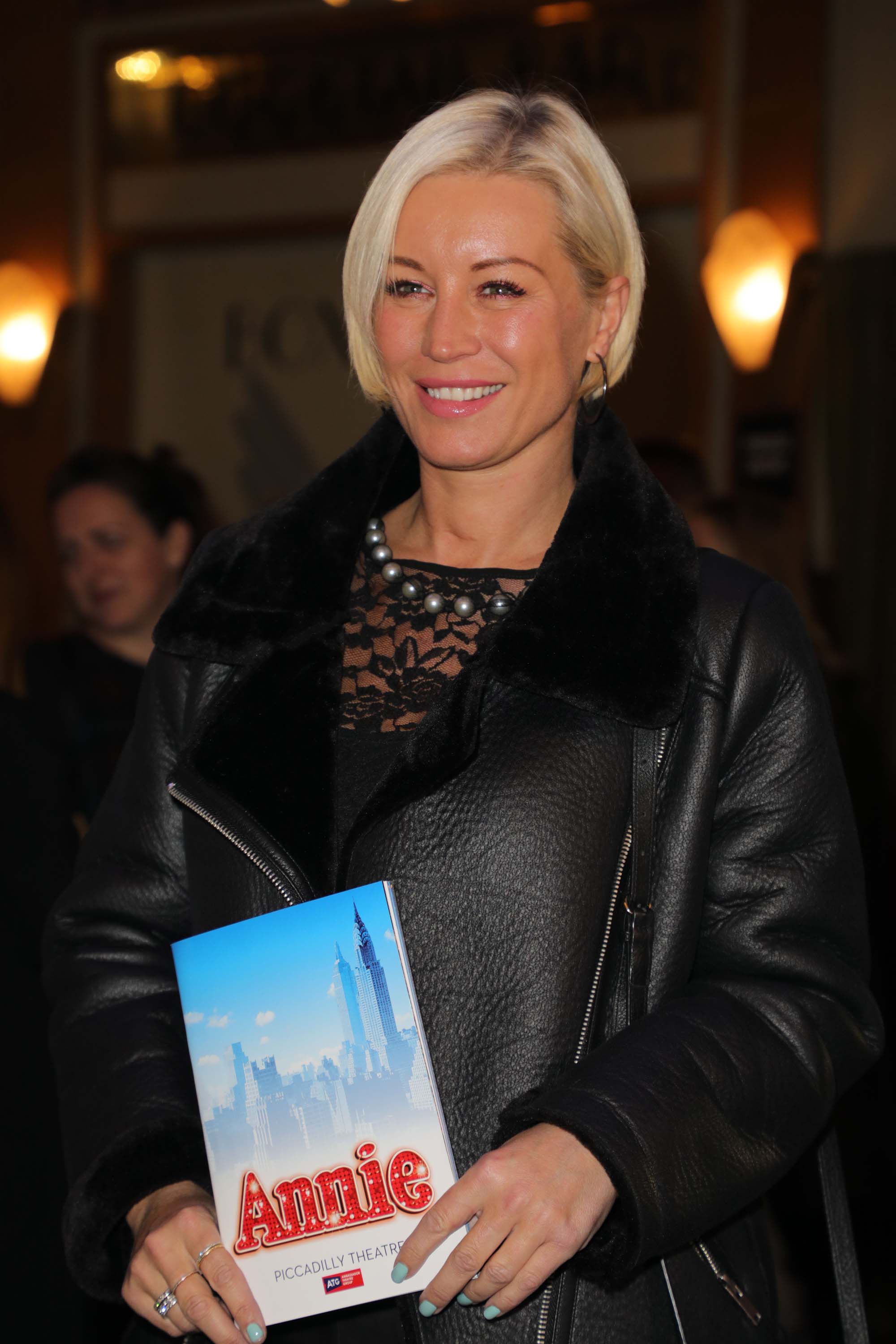 Denise Van Outen at Annie Press Night