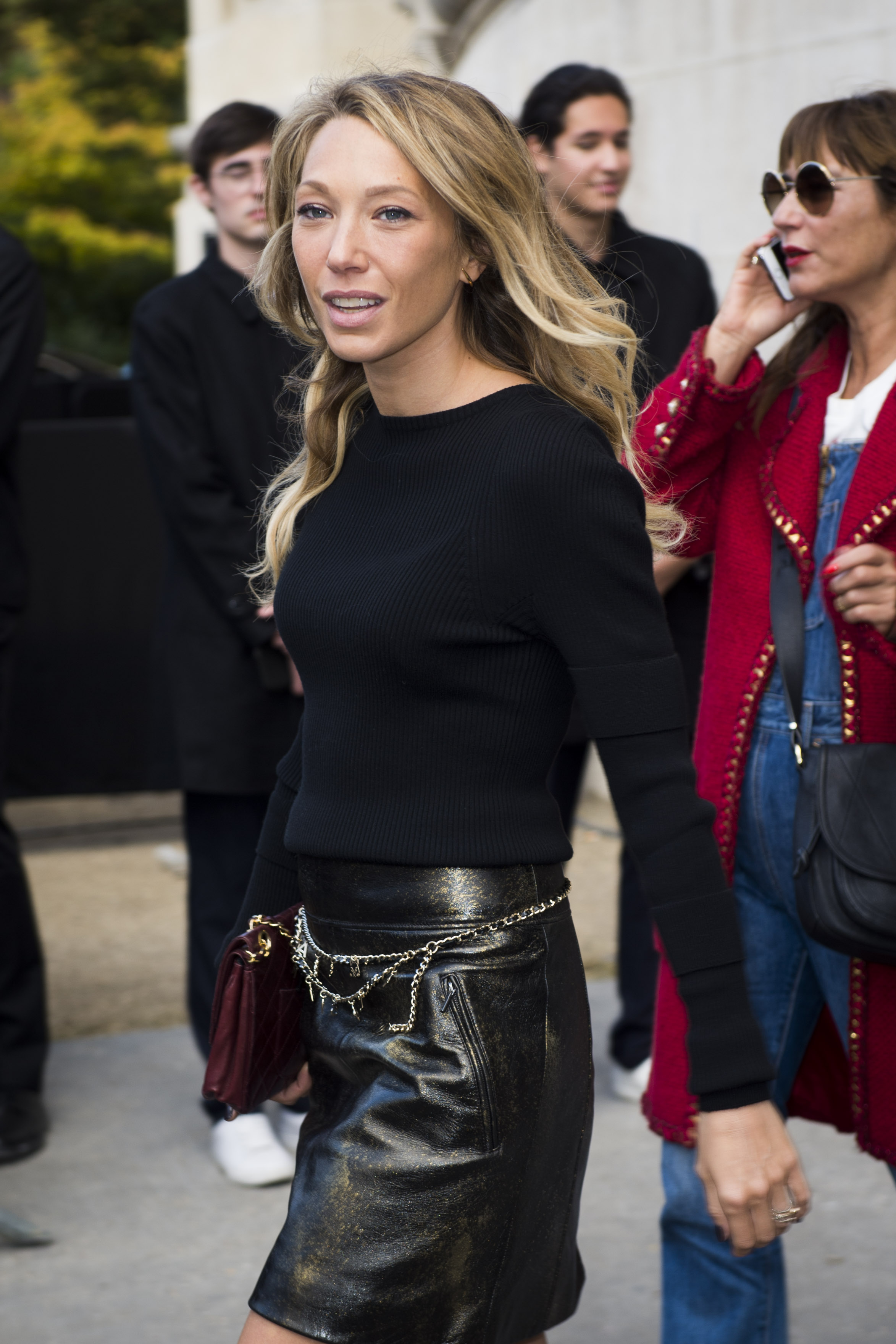 Laura Smet attends Chanel show