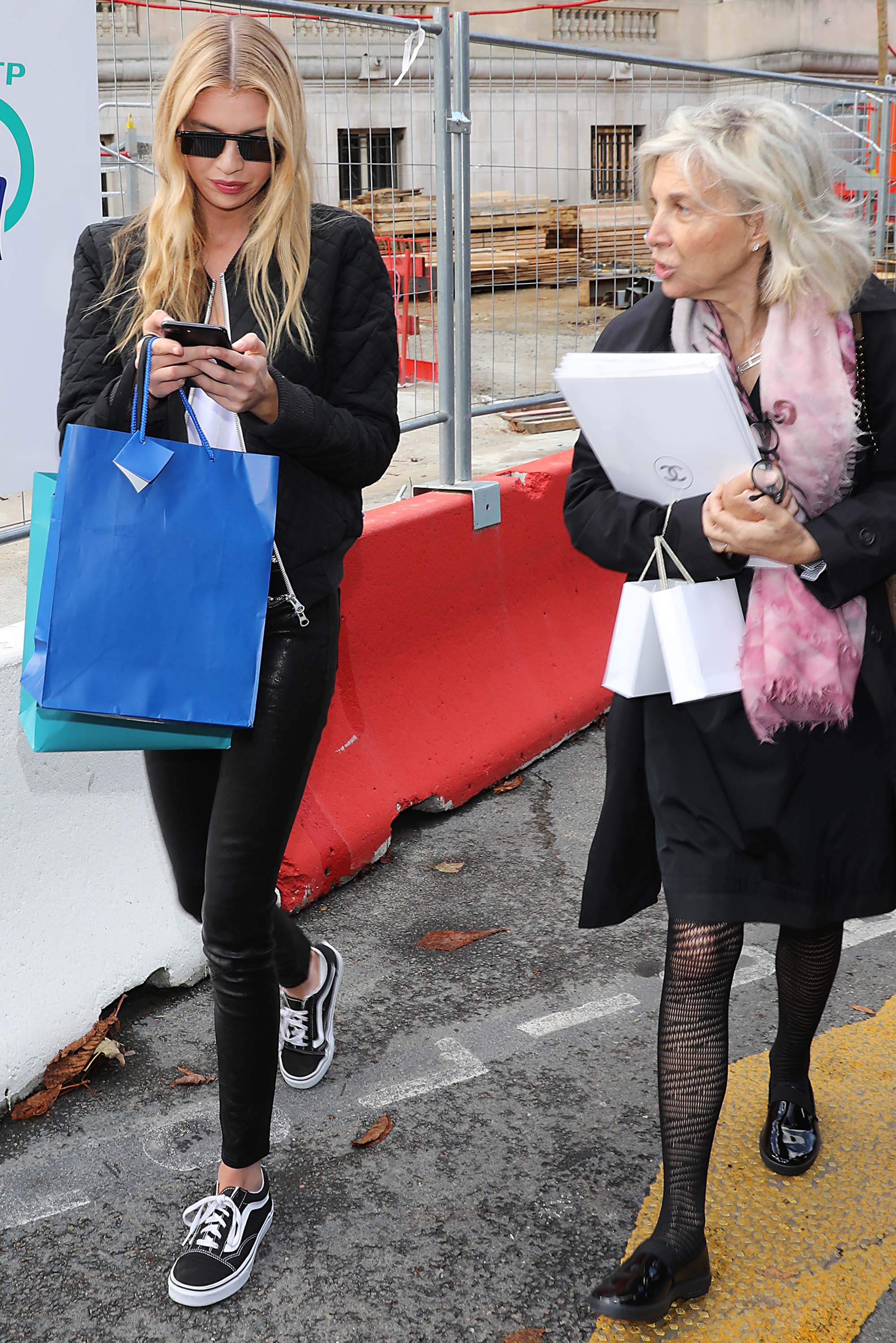 Stella Maxwell attends Chanel Spring Summer 2018 show