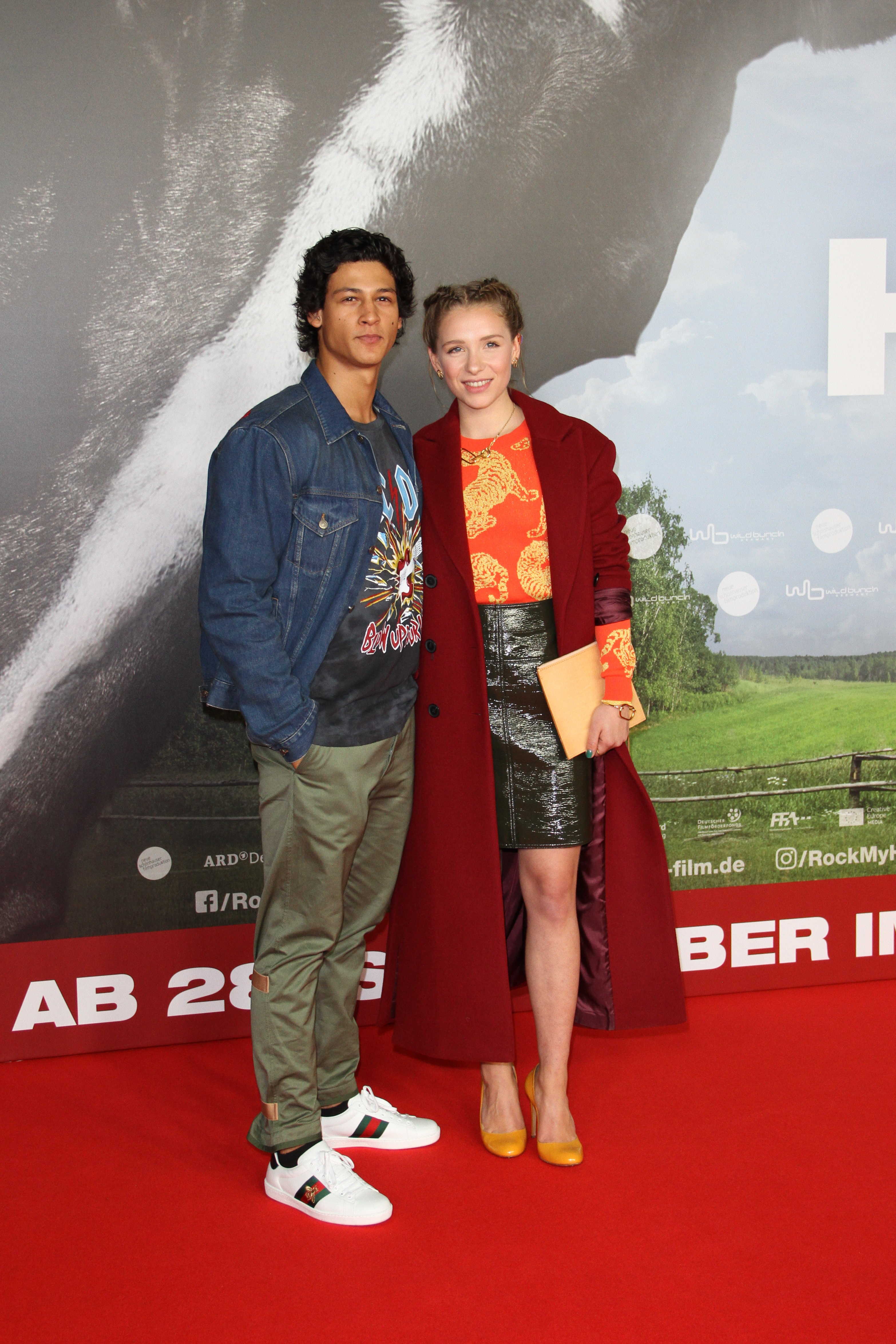 Anna Lena Klenke attends the premiere of Rock My Heart