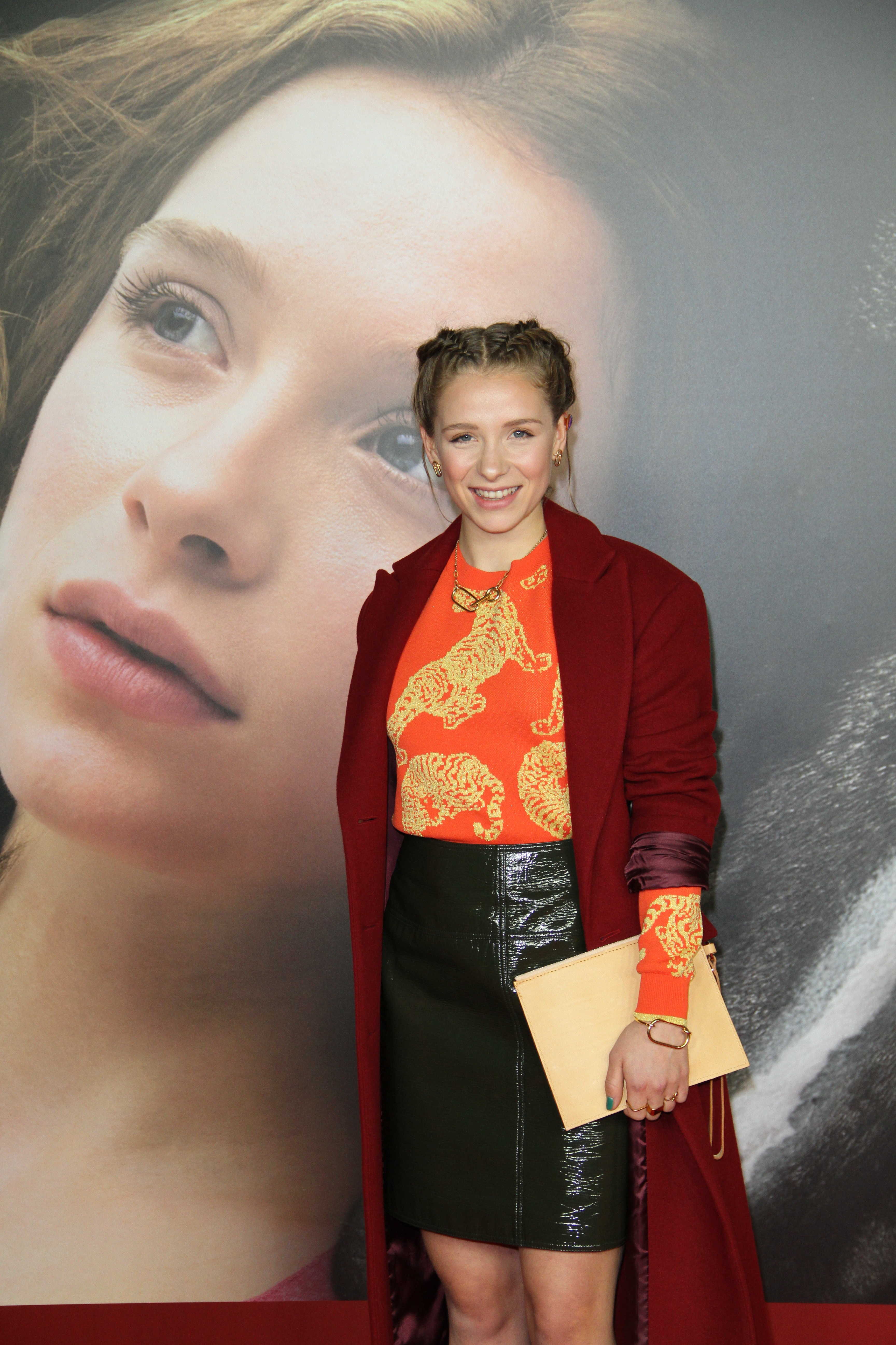 Anna Lena Klenke attends the premiere of Rock My Heart