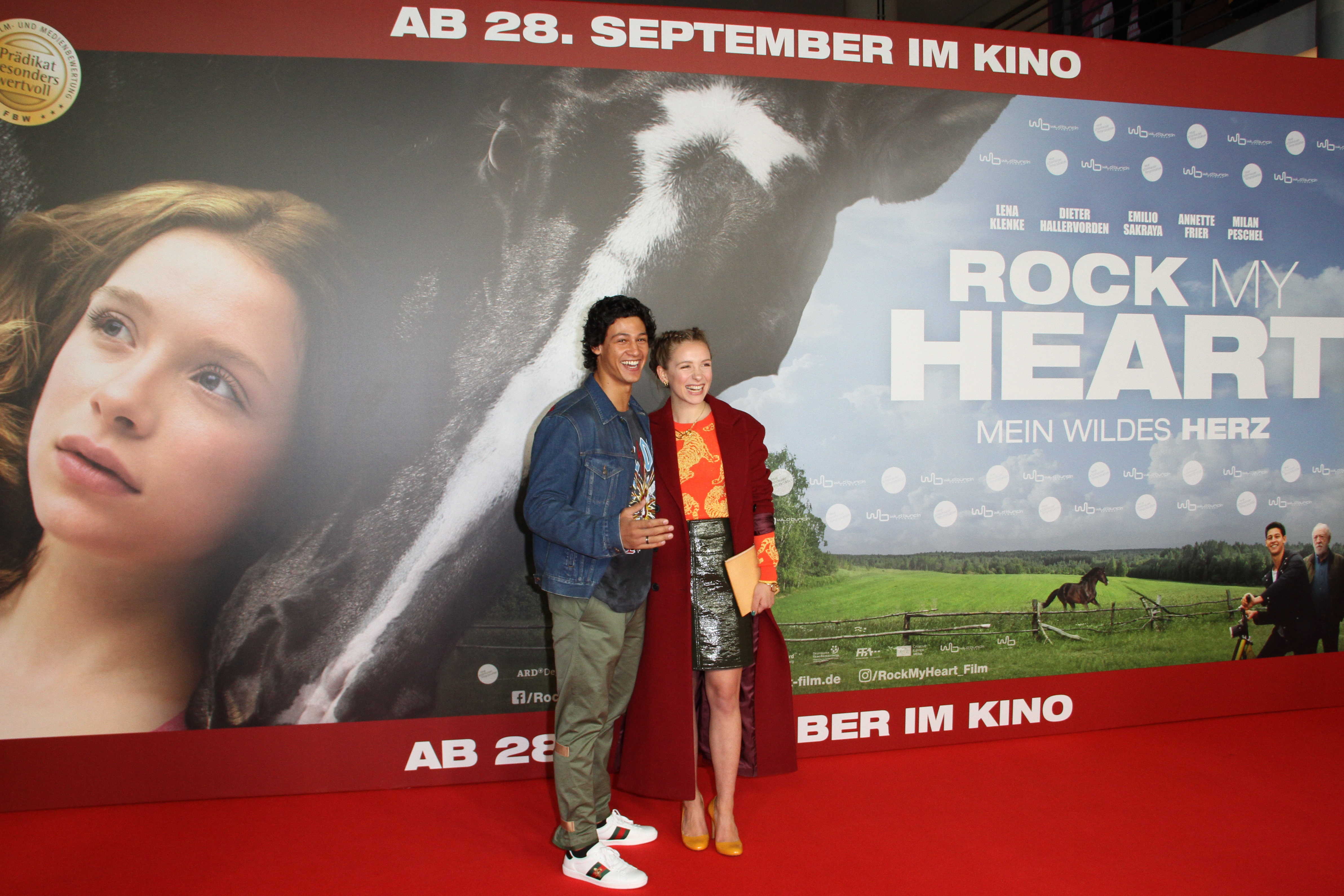Anna Lena Klenke attends the premiere of Rock My Heart
