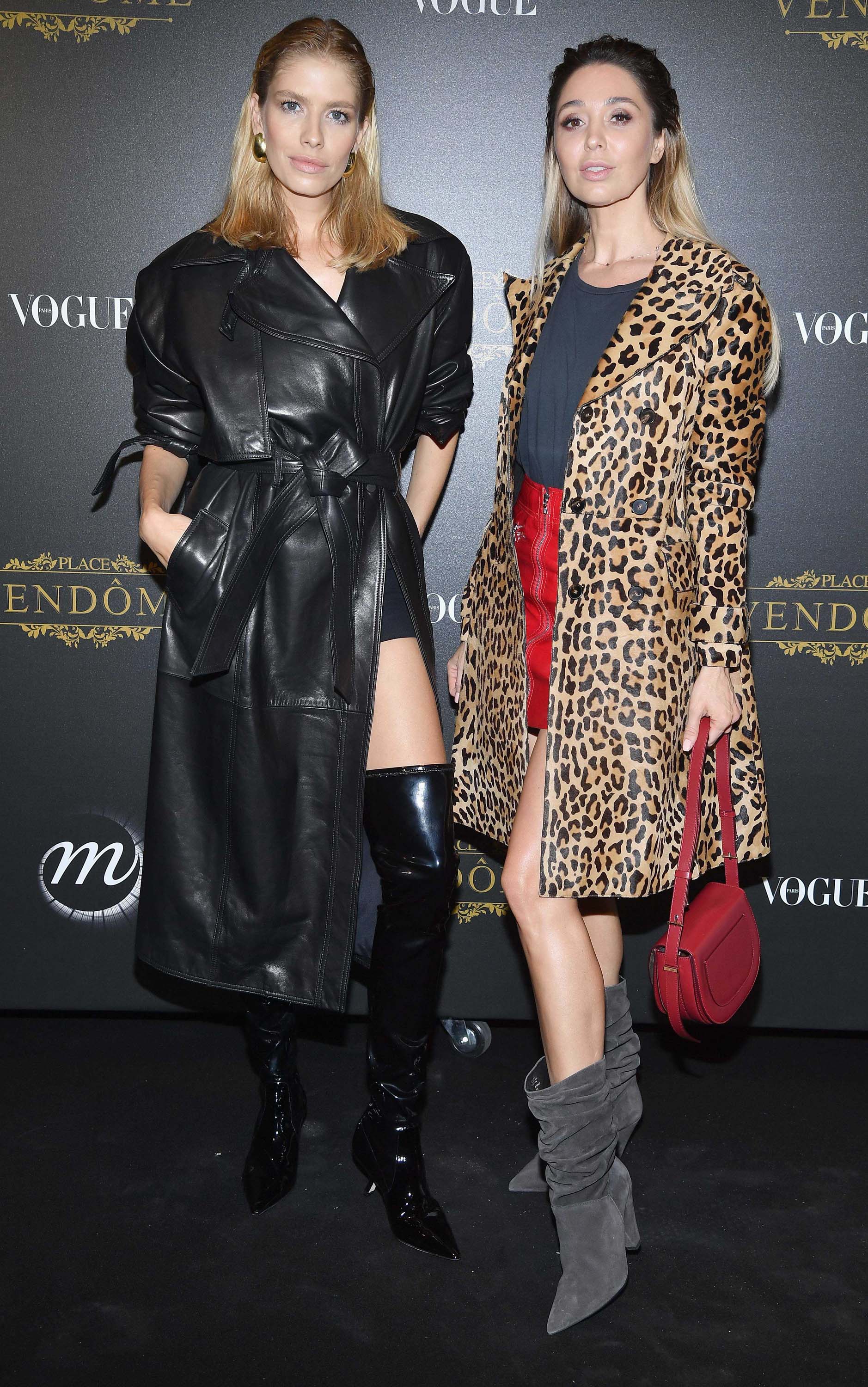 Elena Perminova attends the VOGUE Party