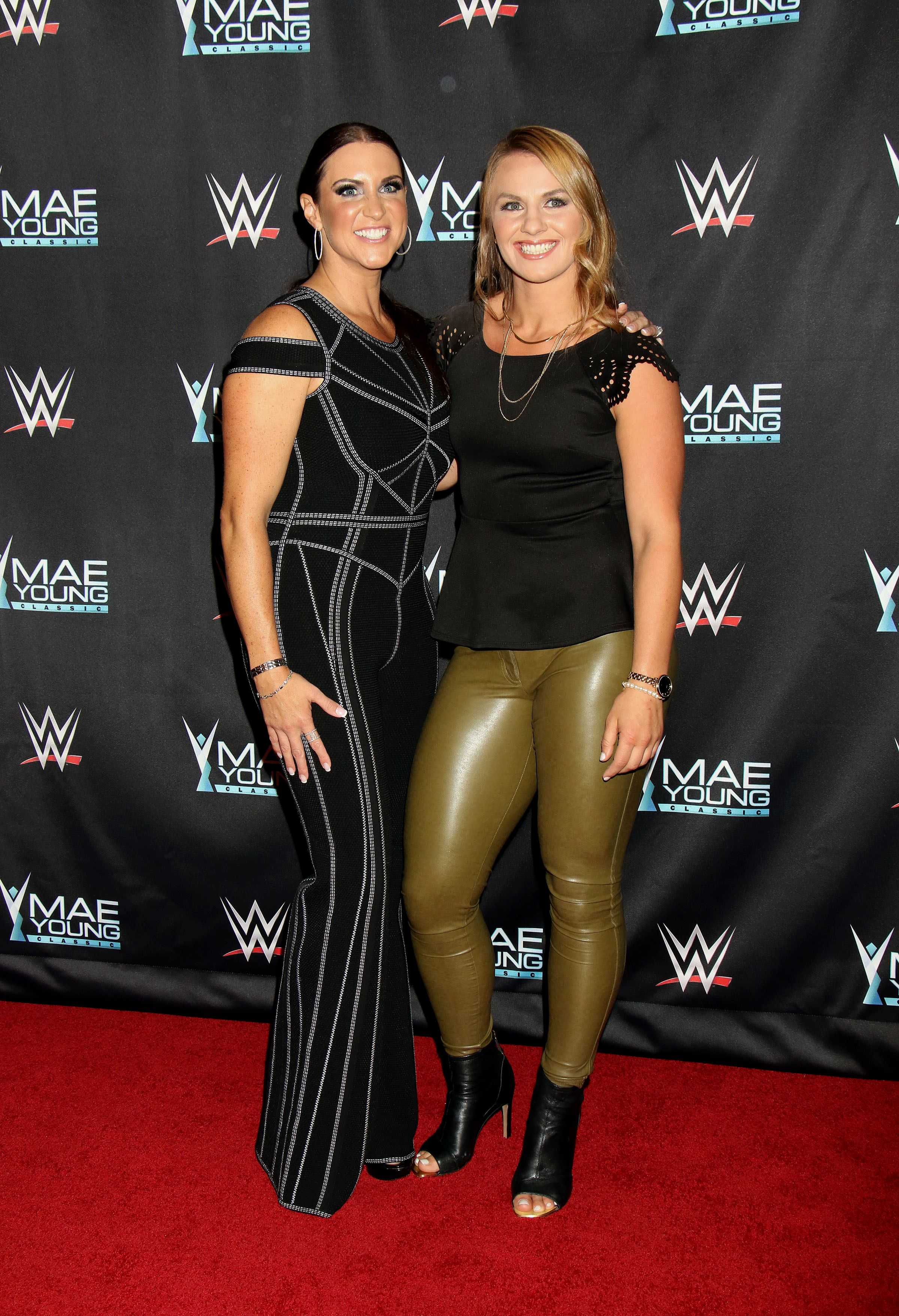 Erica Wiebe at WWE presents the ‘Mae Young Clasic’ event