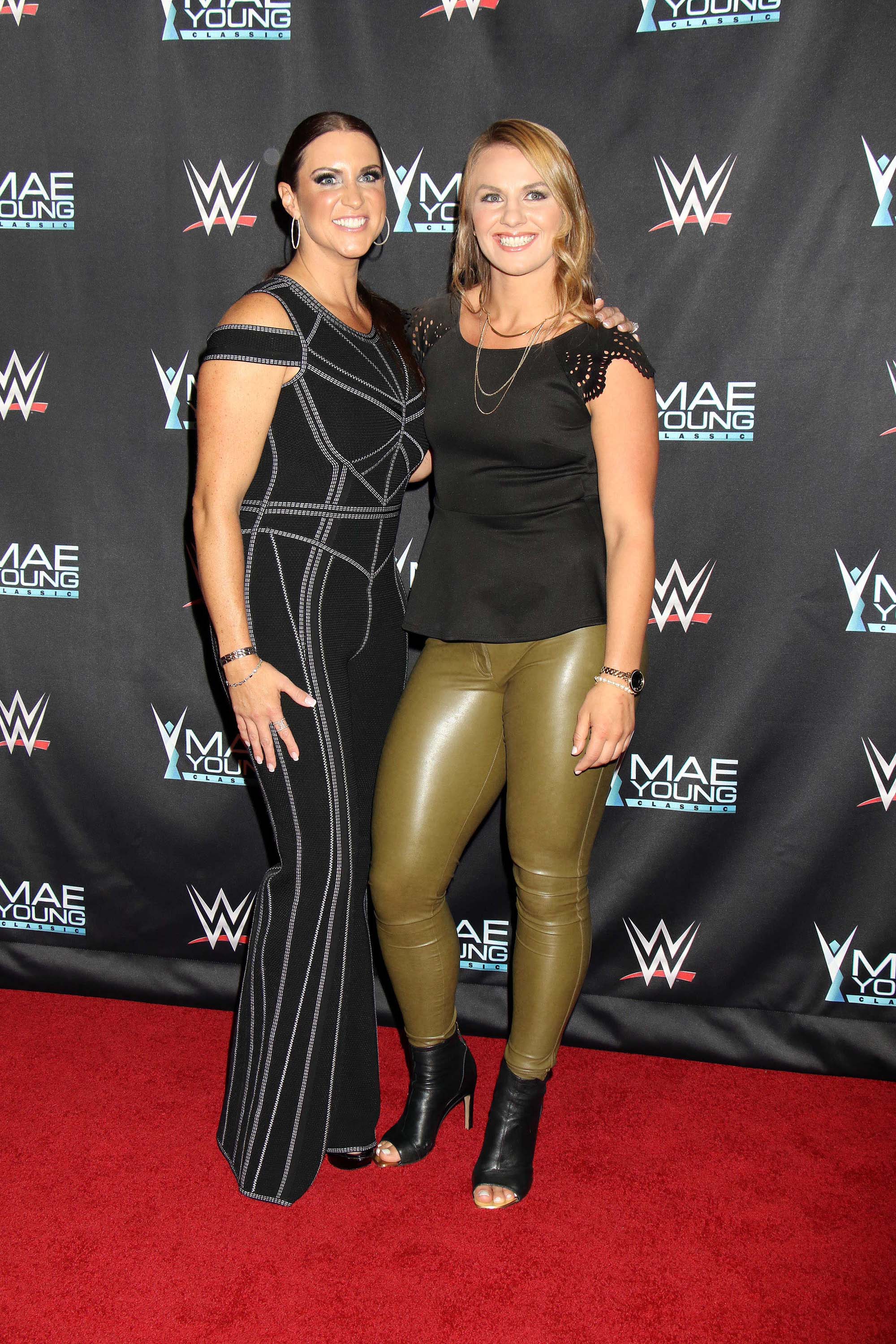 Erica Wiebe at WWE presents the ‘Mae Young Clasic’ event