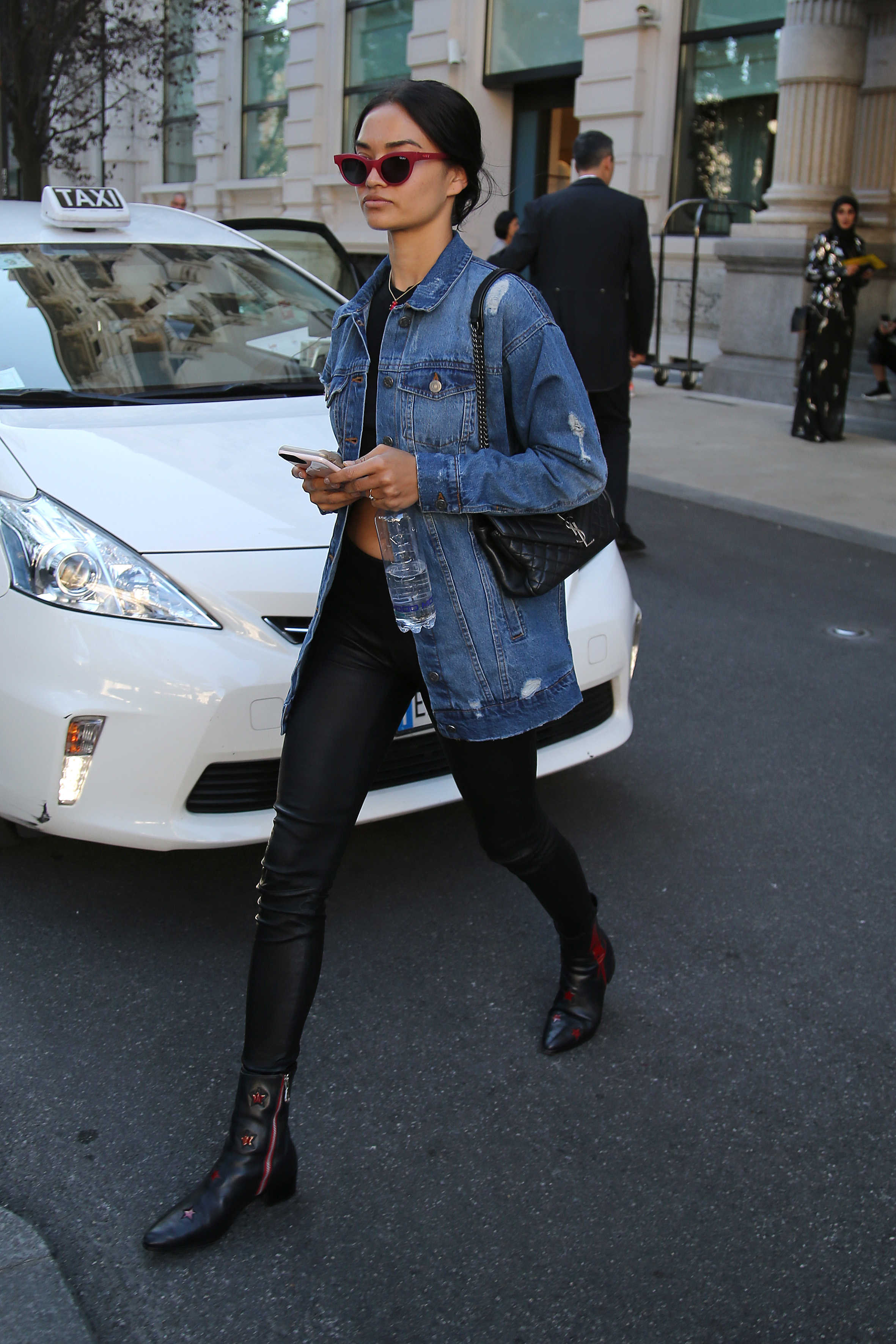 Shanina Shaik out & about in Milan