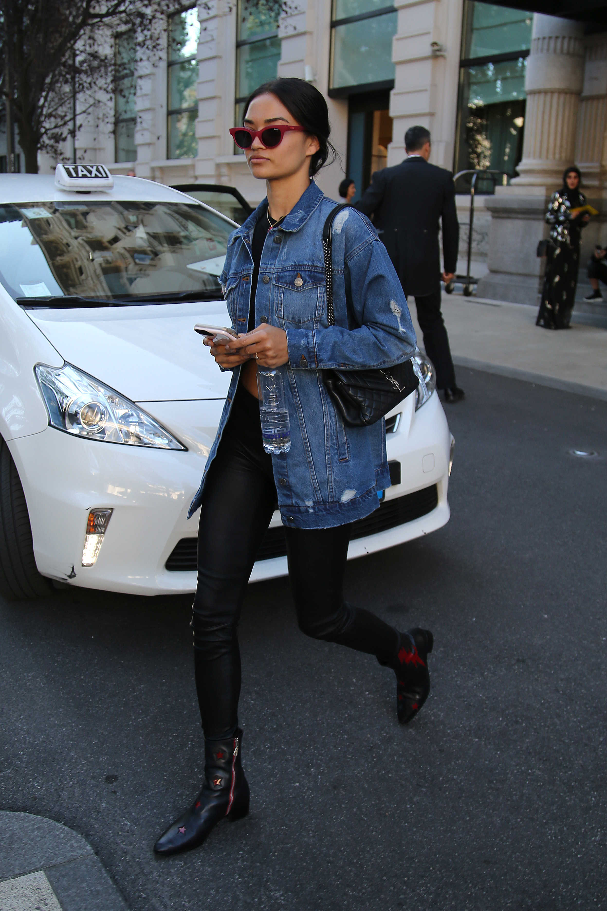 Shanina Shaik out & about in Milan