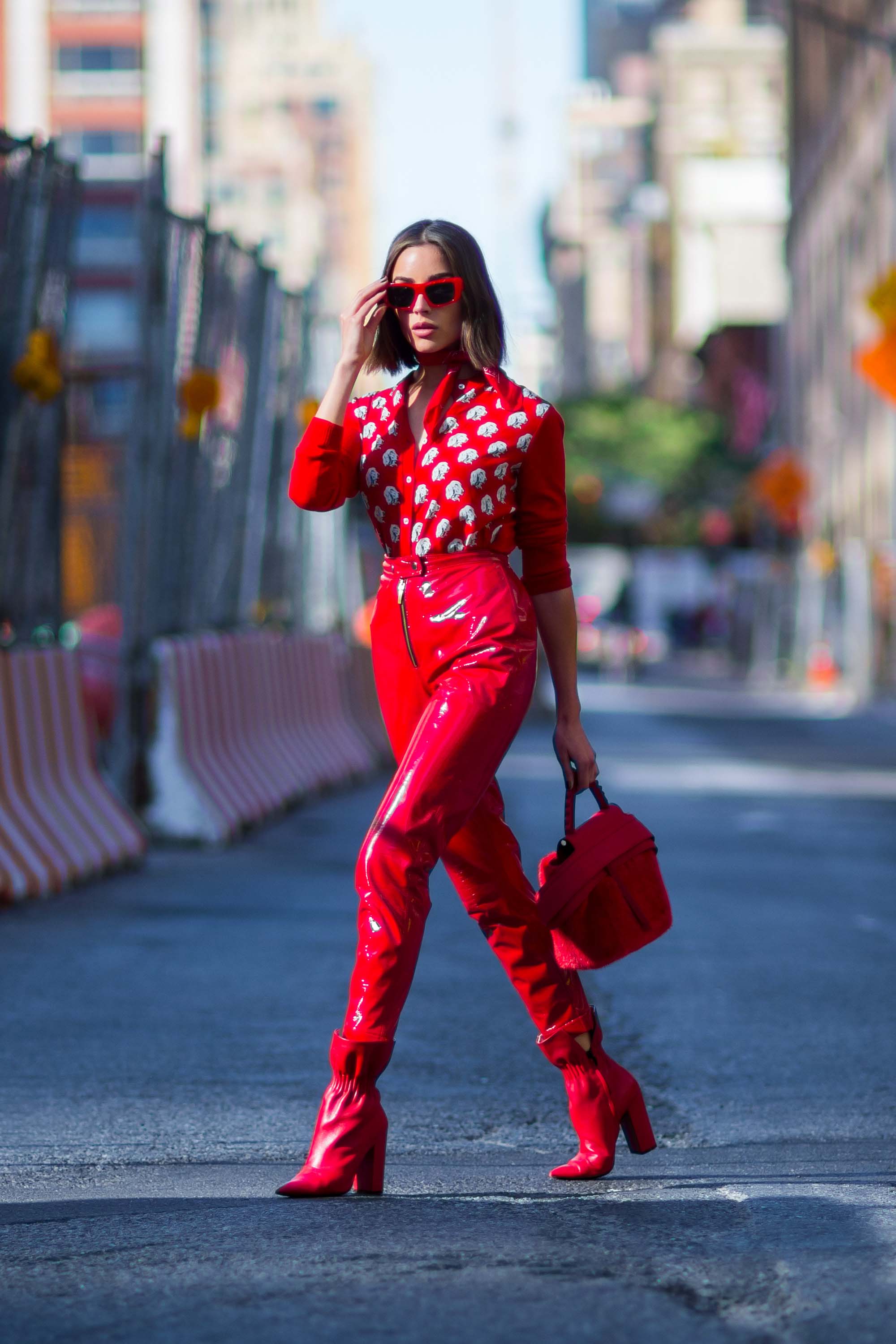 Olivia Culpo seen out in NYC