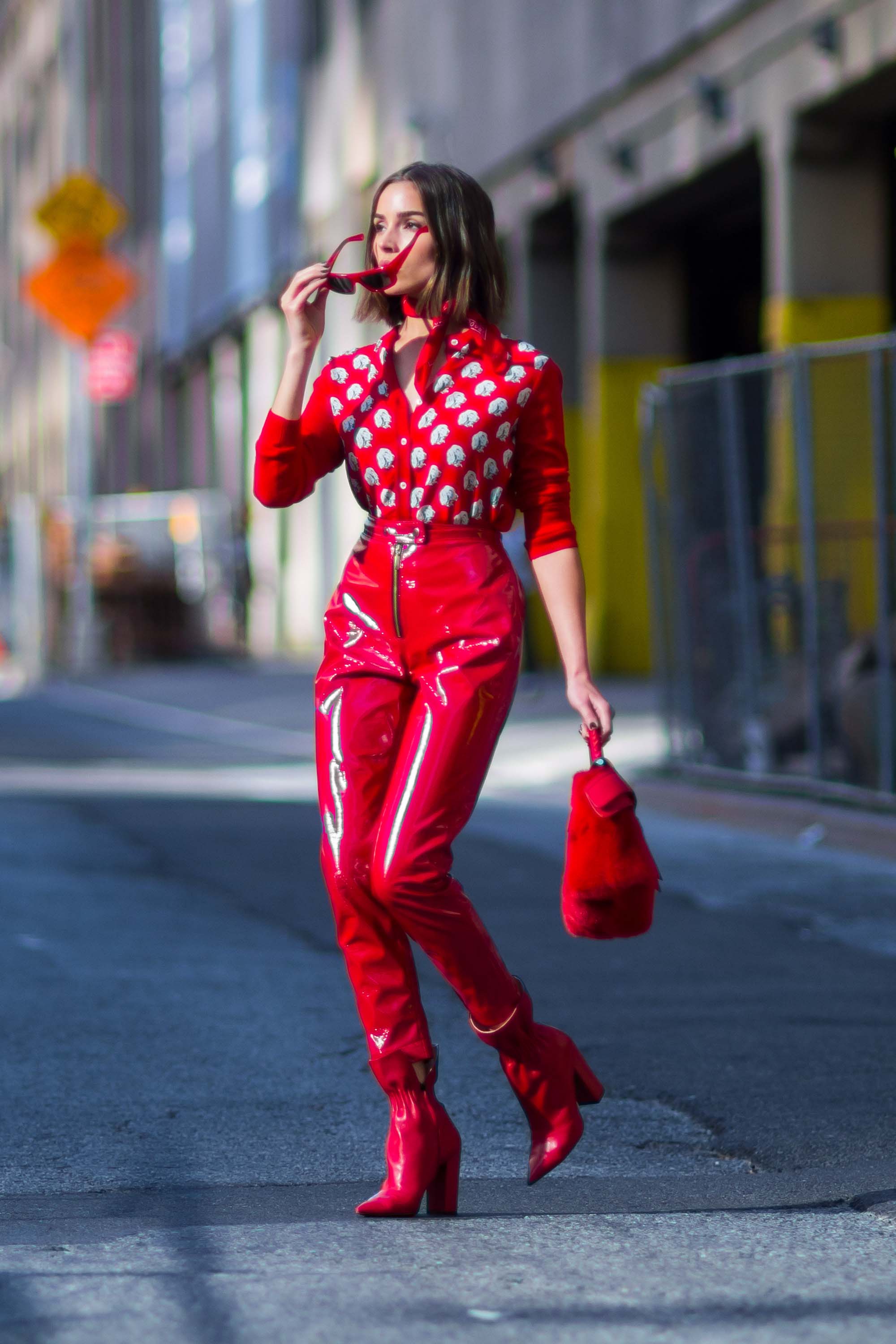 Olivia Culpo seen out in NYC