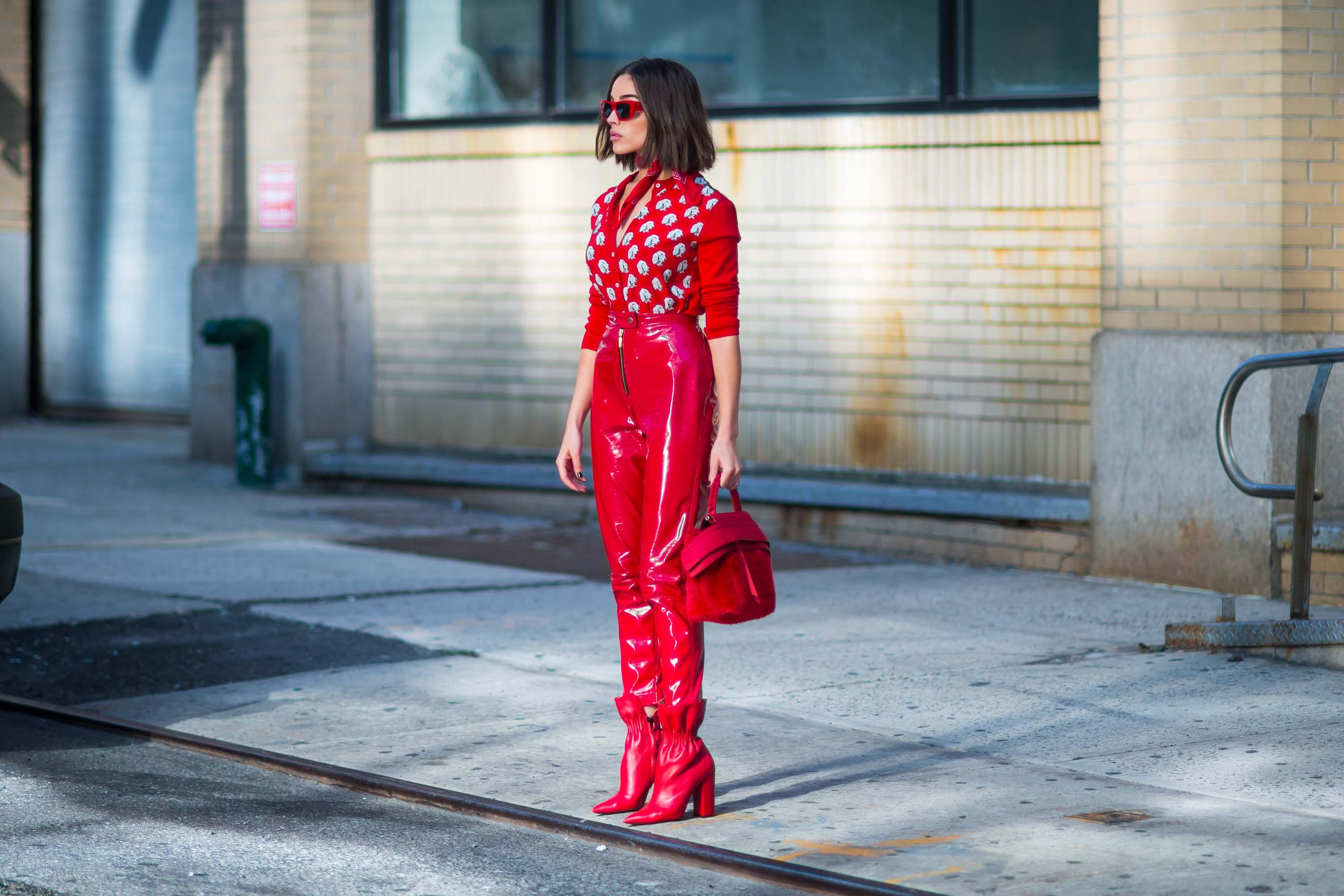 Olivia Culpo seen out in NYC