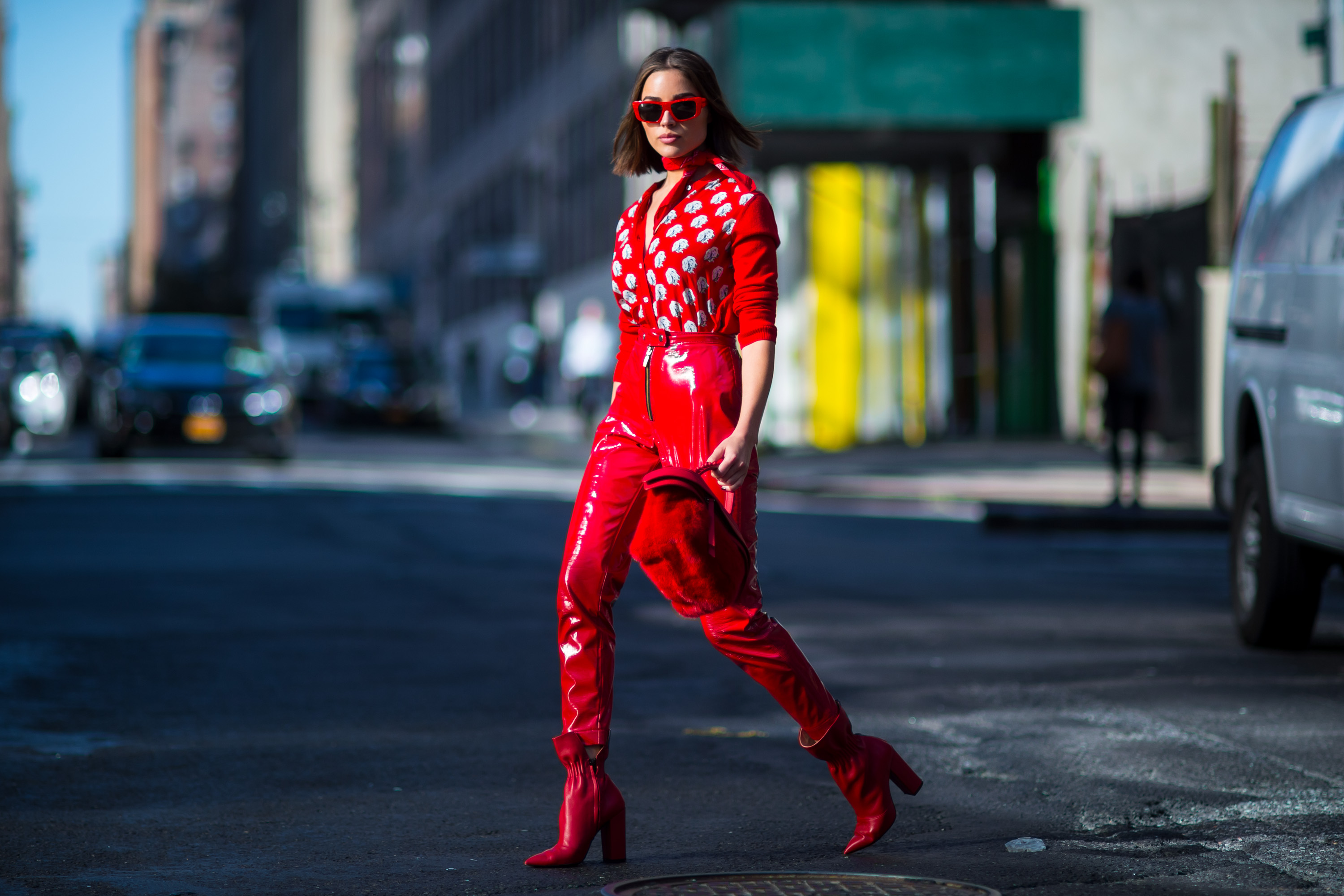 Olivia Culpo seen out in NYC