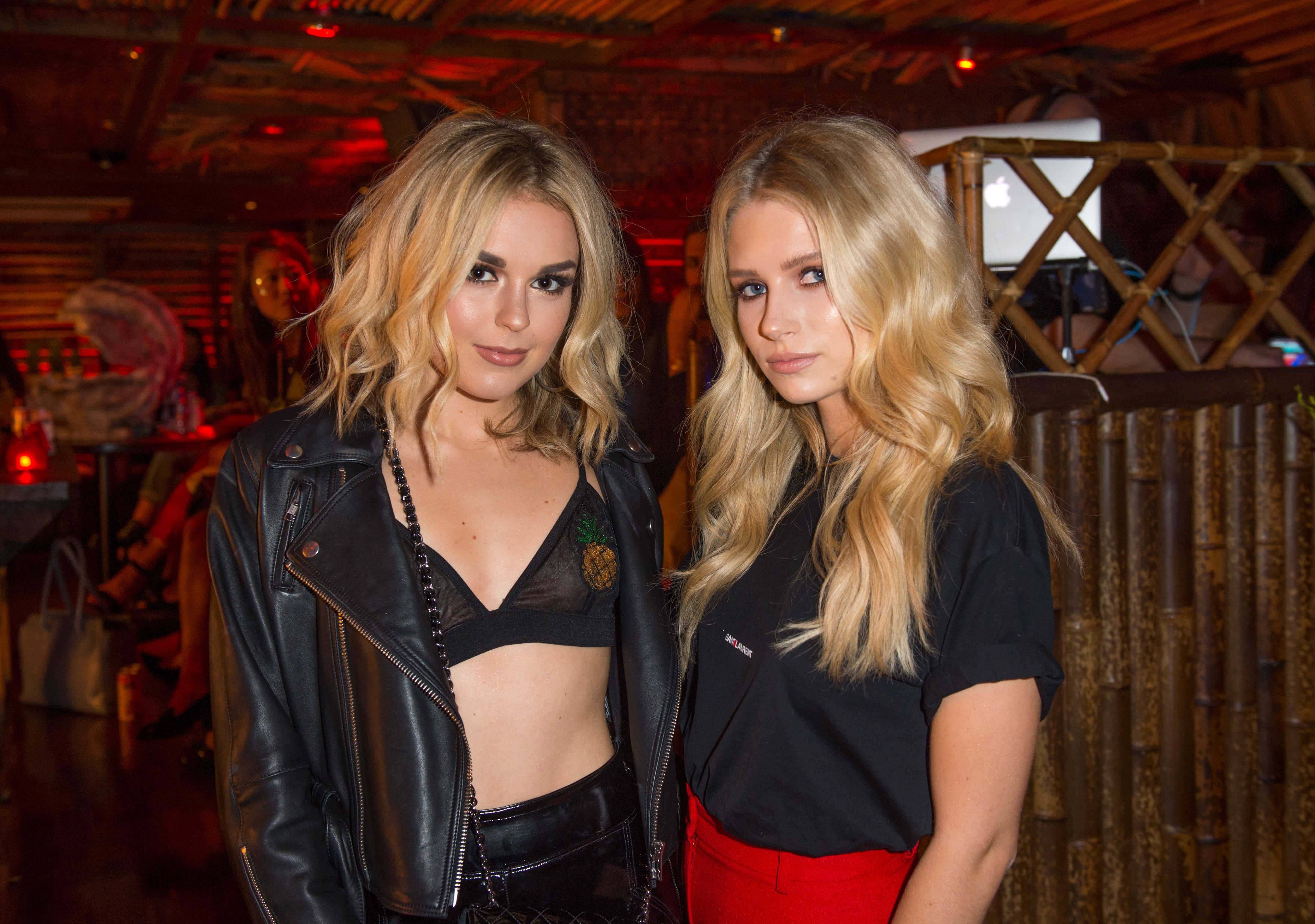 Tallia Storm at the Mahiki Island Retreat Party