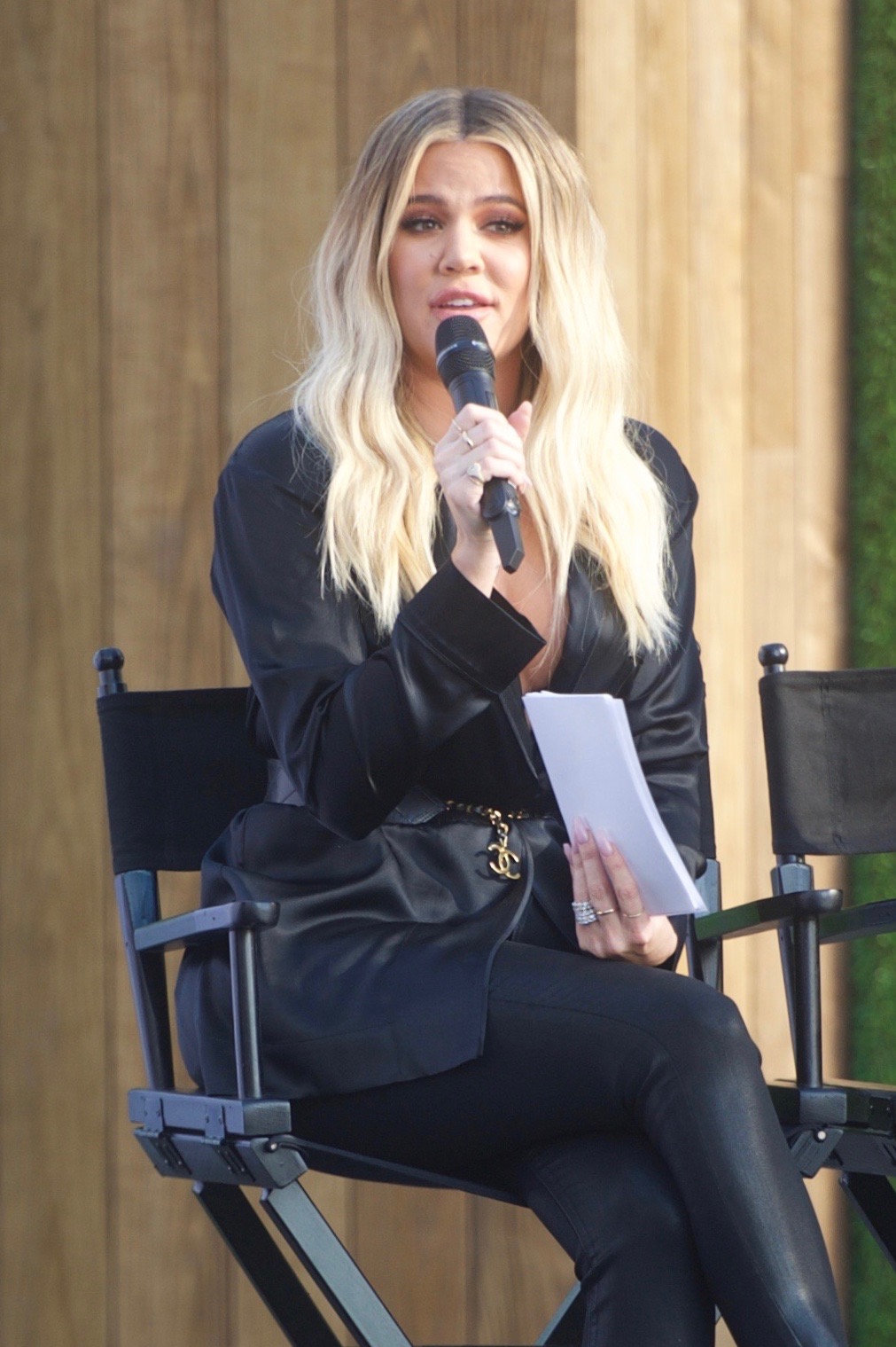 Khloe Kardashian at Good American event