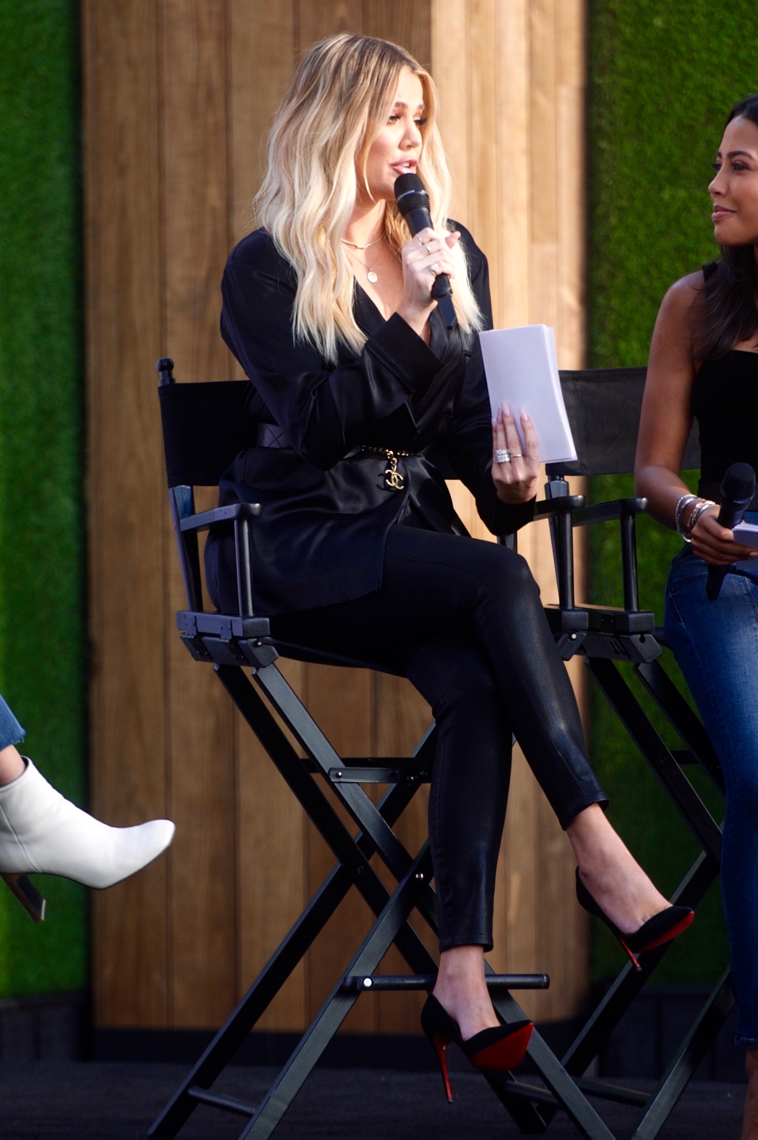 Khloe Kardashian at Good American event