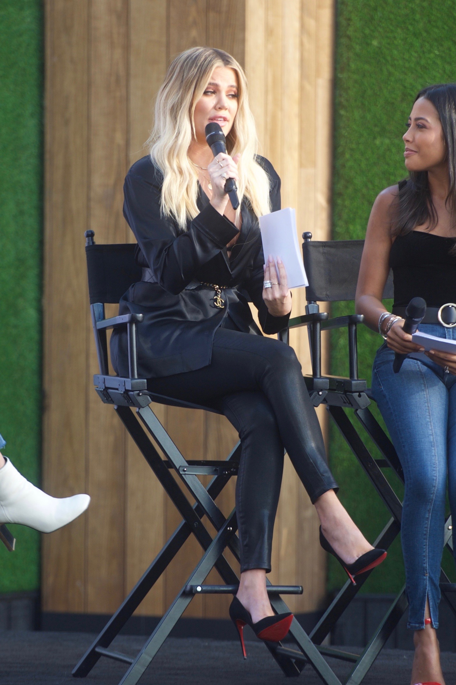 Khloe Kardashian at Good American event