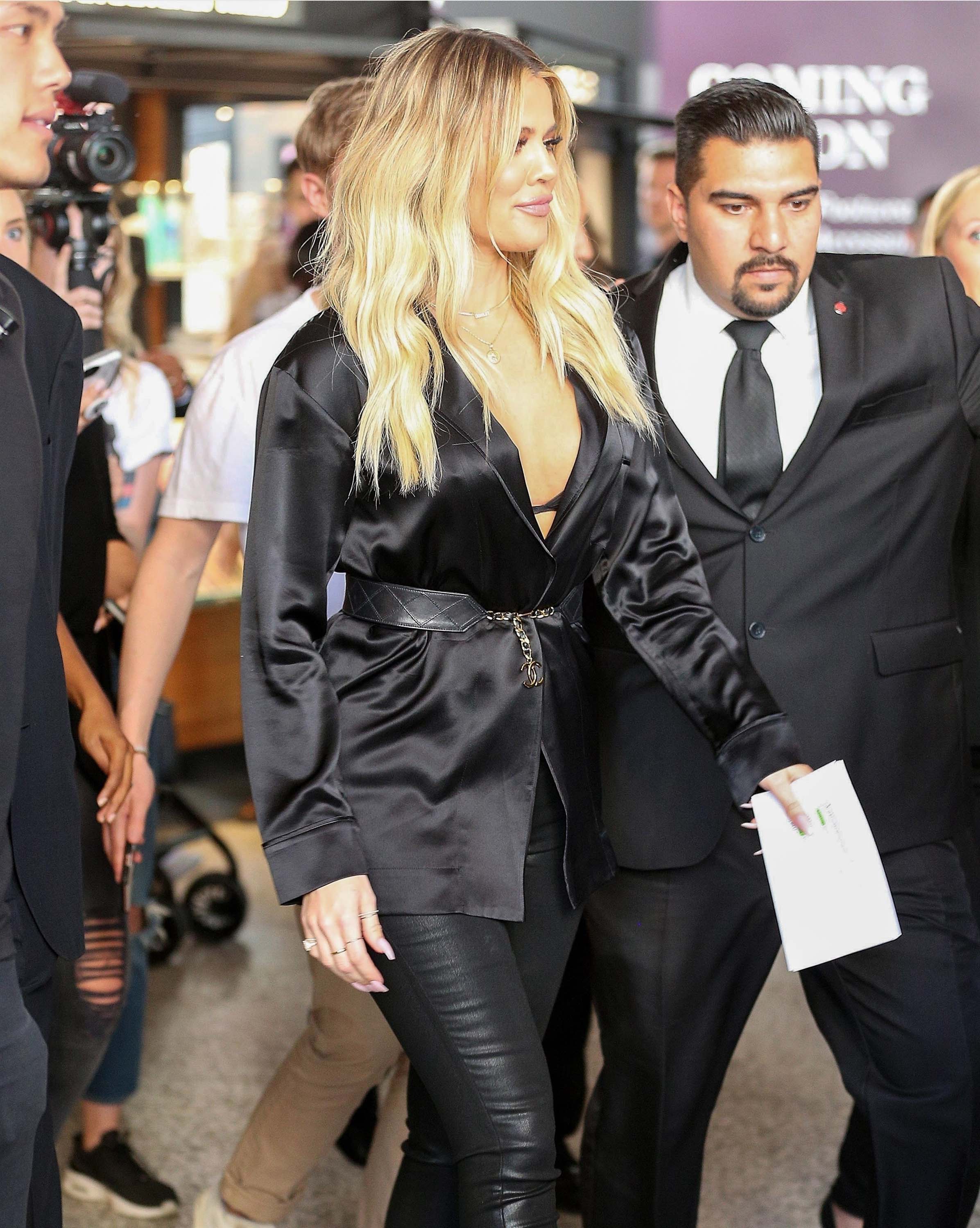 Khloe Kardashian at Good American event