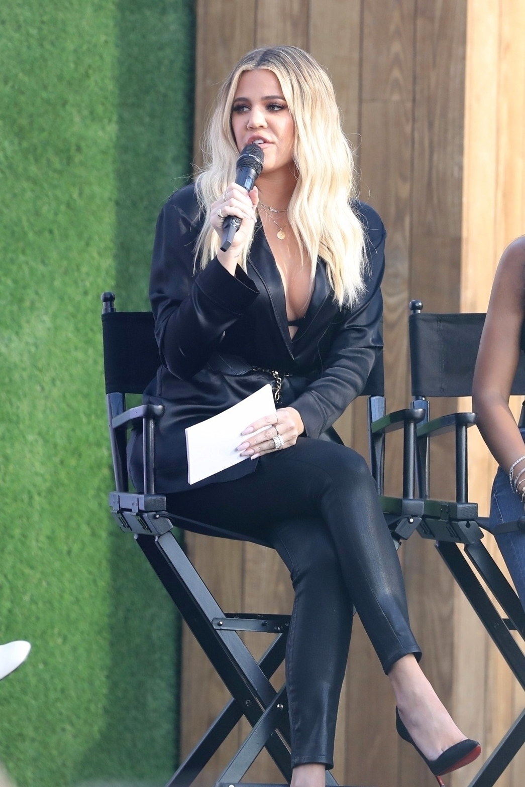 Khloe Kardashian at Good American event