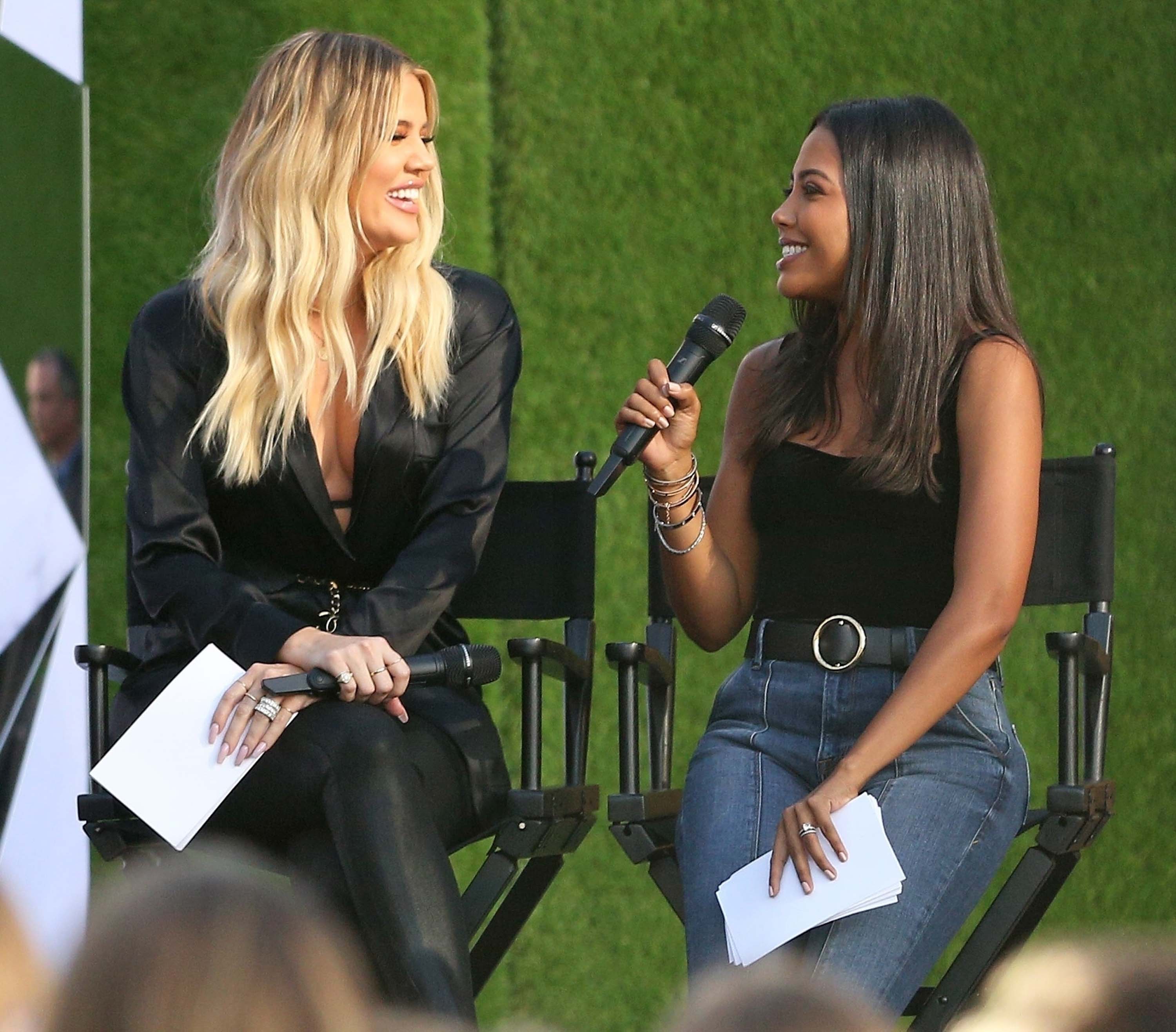 Khloe Kardashian at Good American event