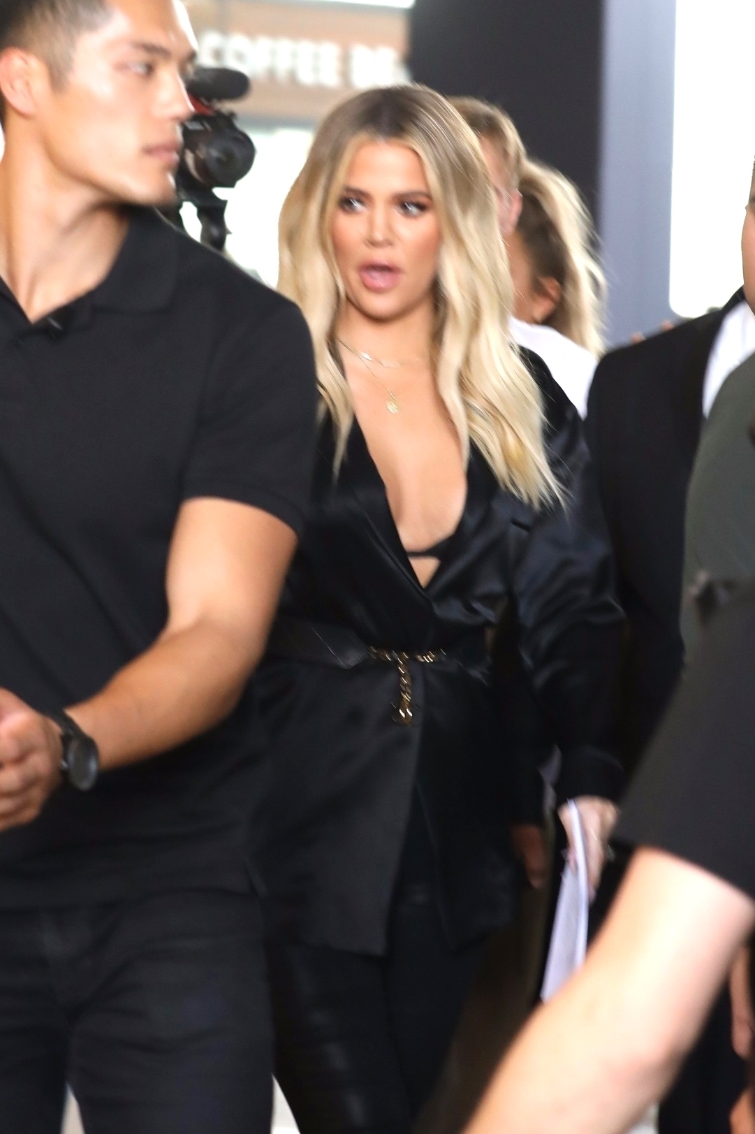 Khloe Kardashian at Good American event