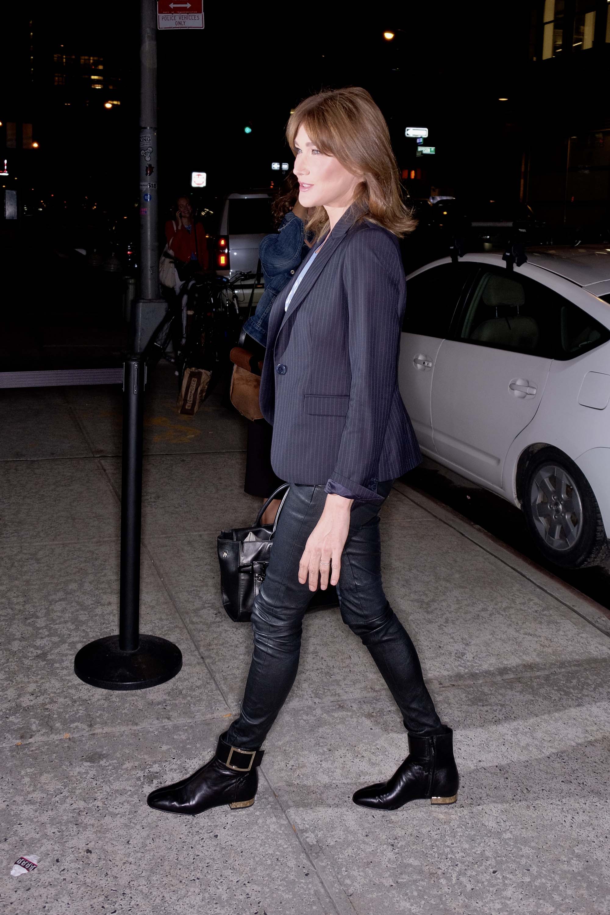 Carla Bruni Sarkozy attends Watch What Happens Live