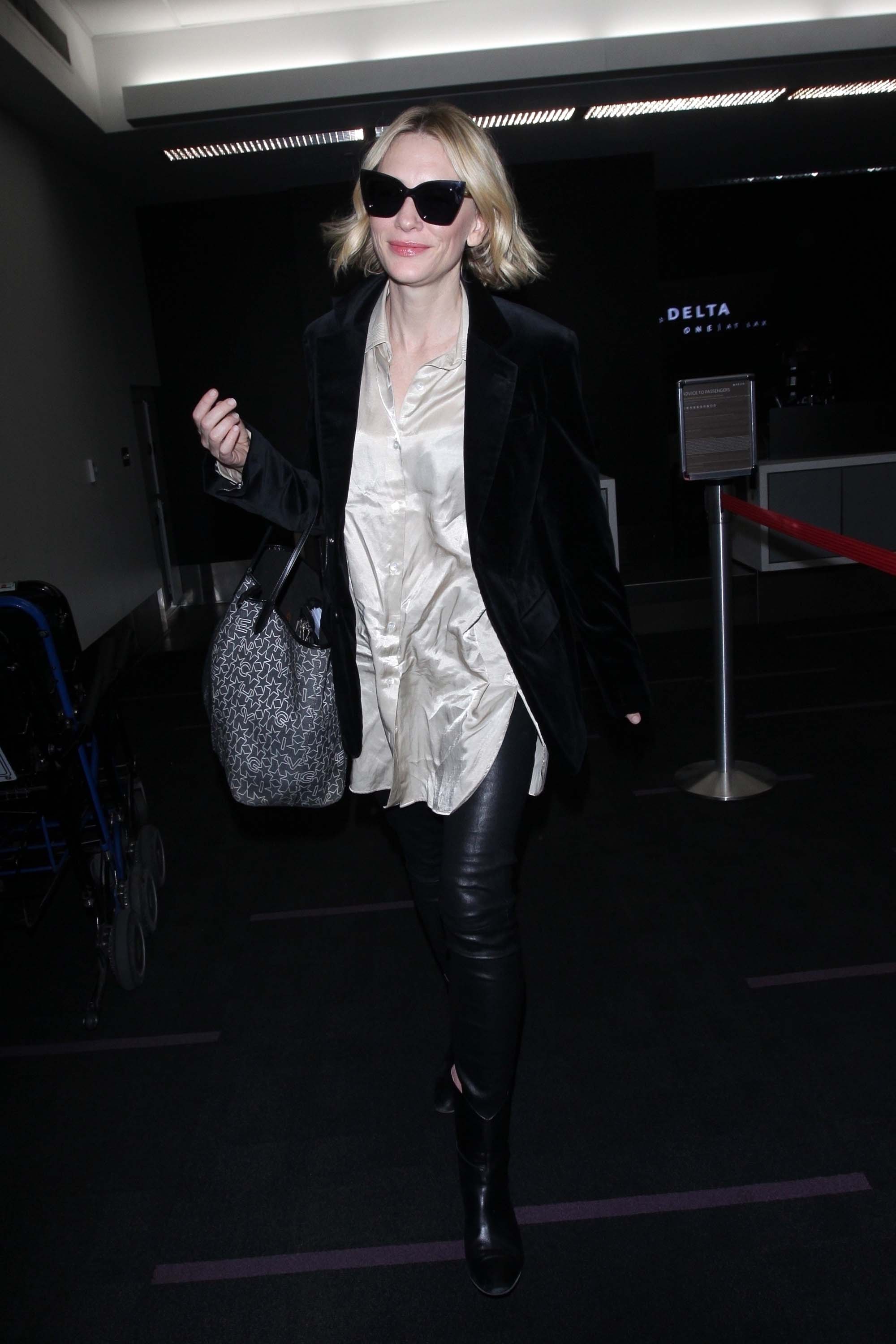 Cate Blanchett seen at LAX Airport