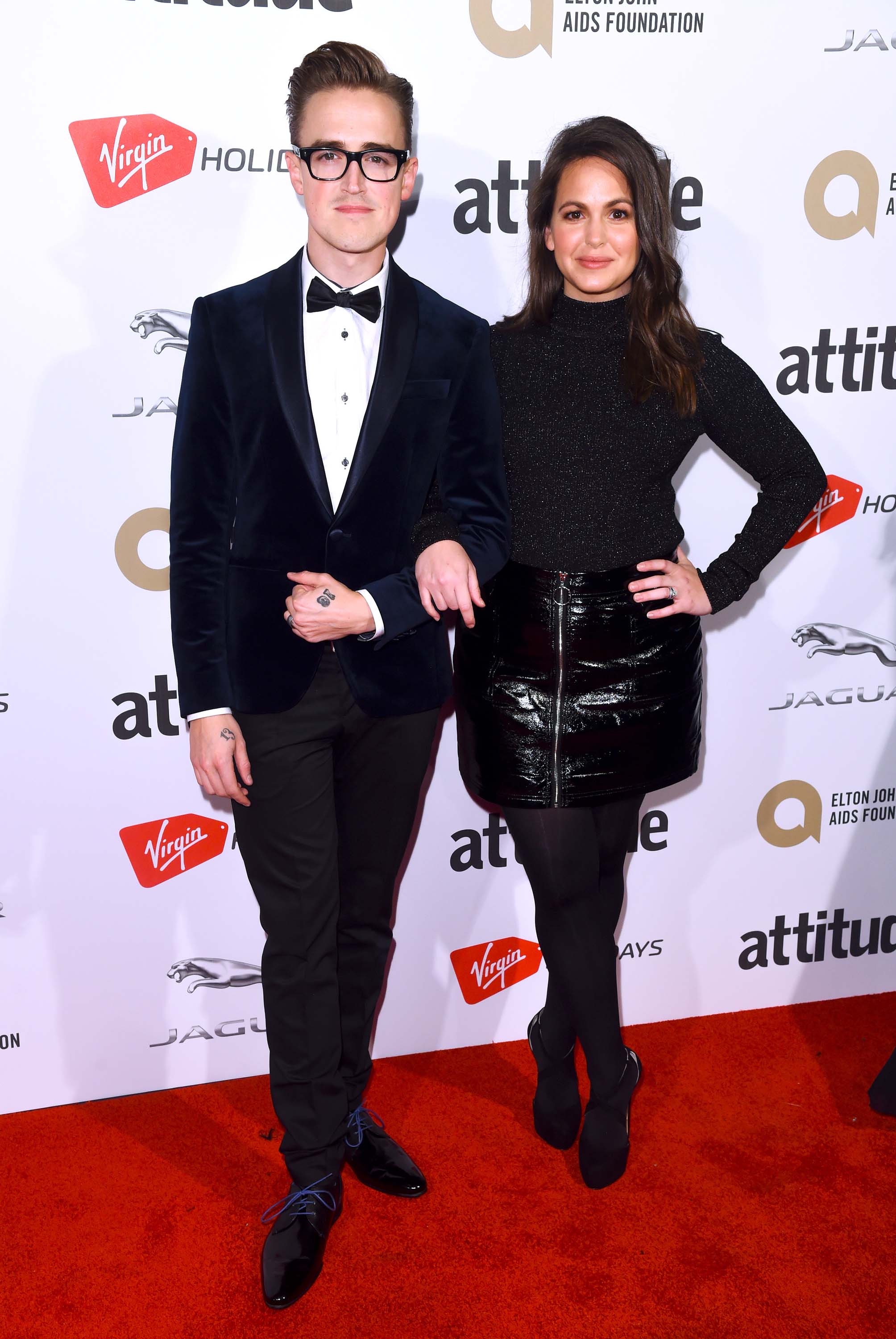 Giovanna Fletcher attends Attitude Magazine Awards