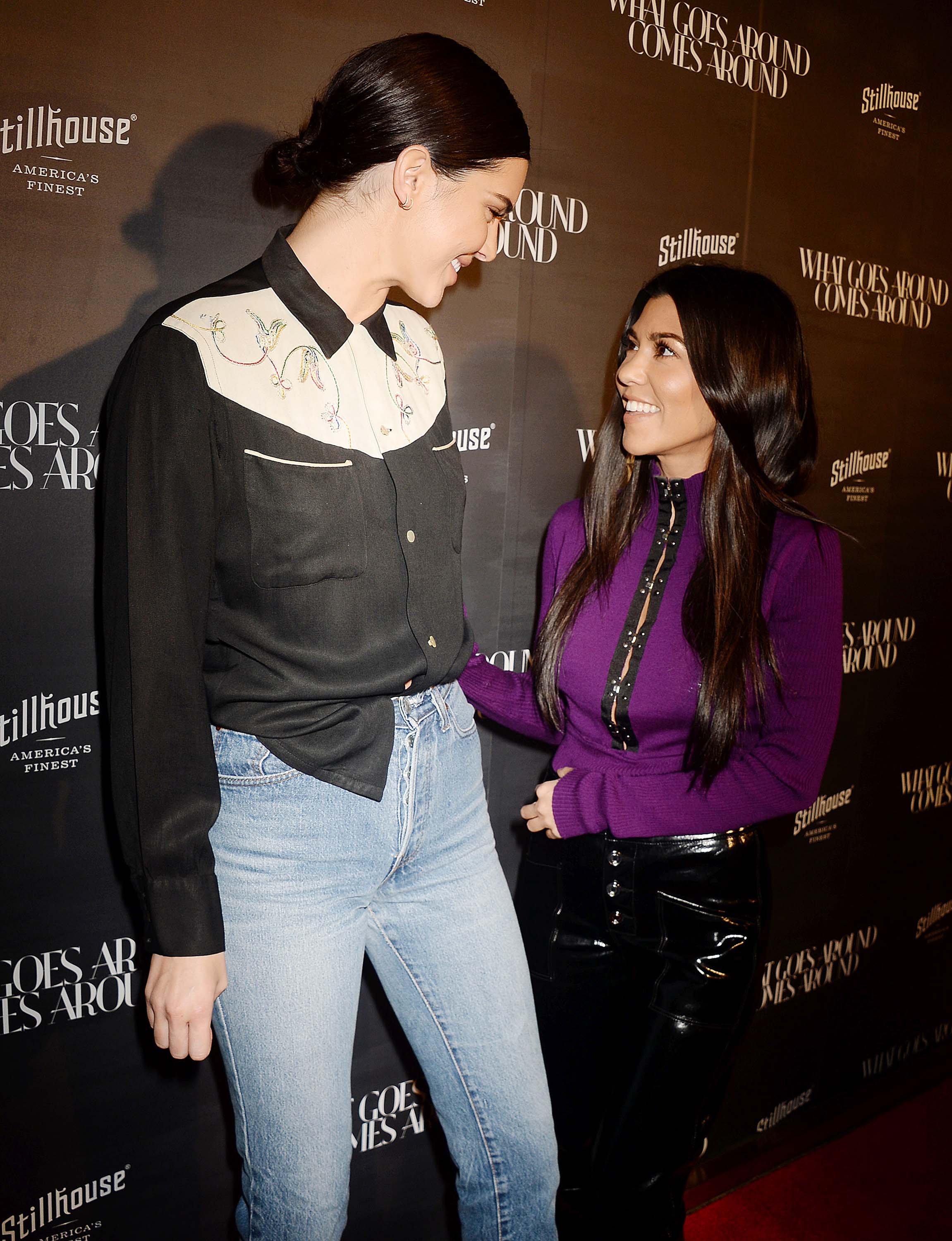 Kourtney Kardashian attends What Goes Around Comes Around 1 Year Anniversary Celebration